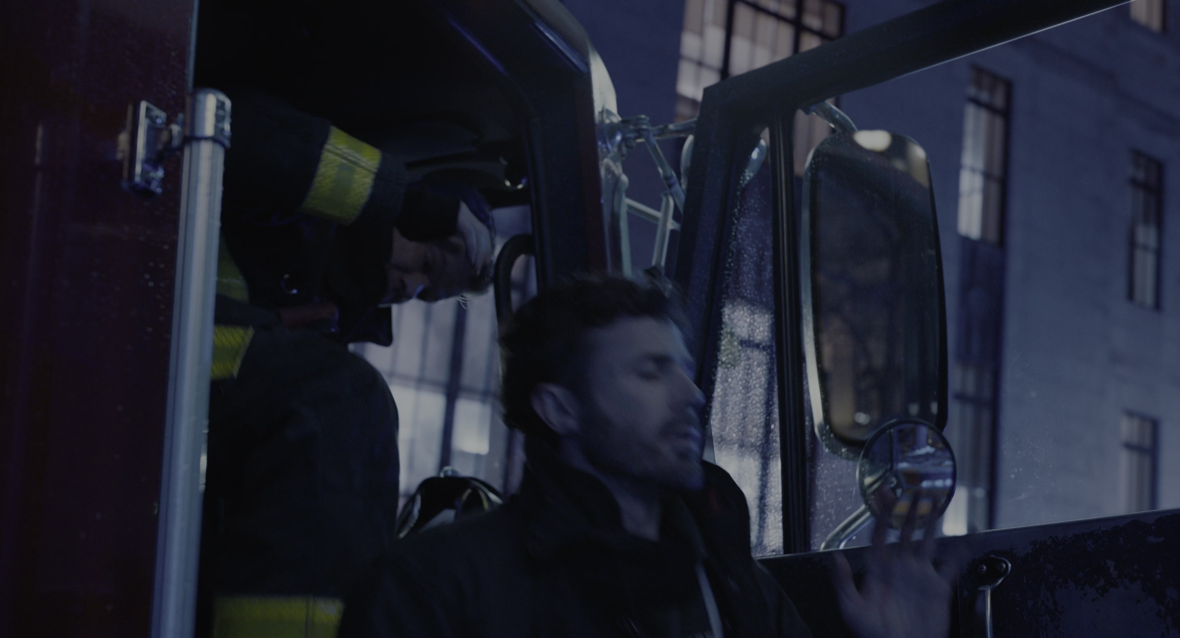 The Instigators (2024), wide, 1.85:1 — film still