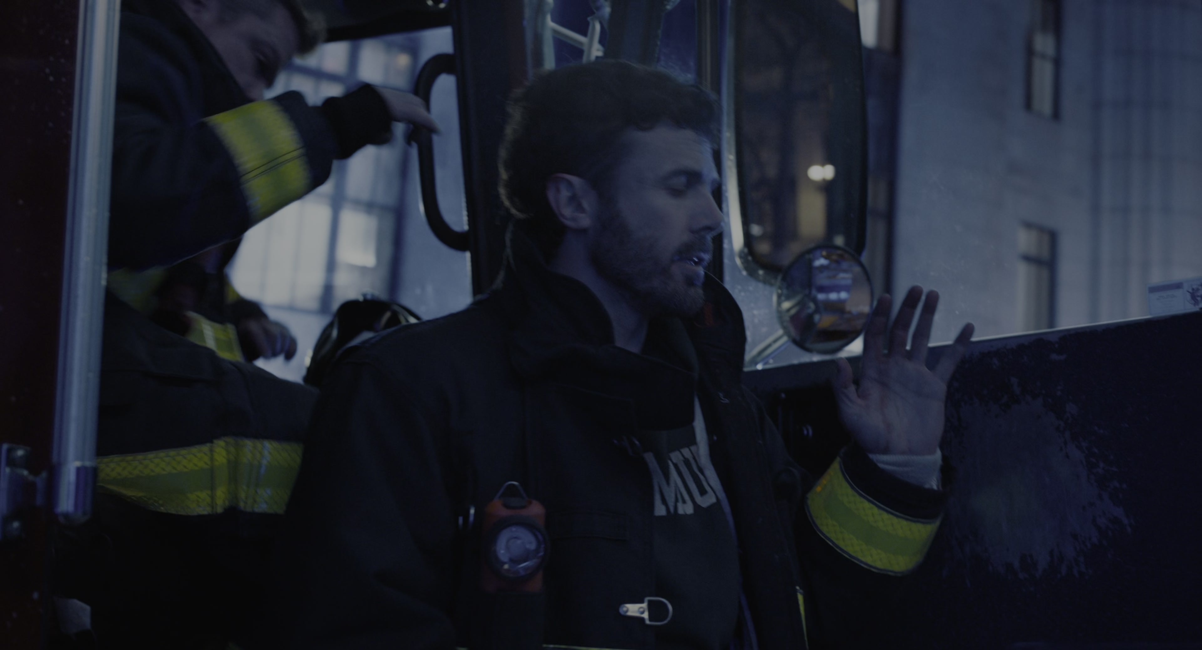 The Instigators (2024), wide, 1.85:1 — film still