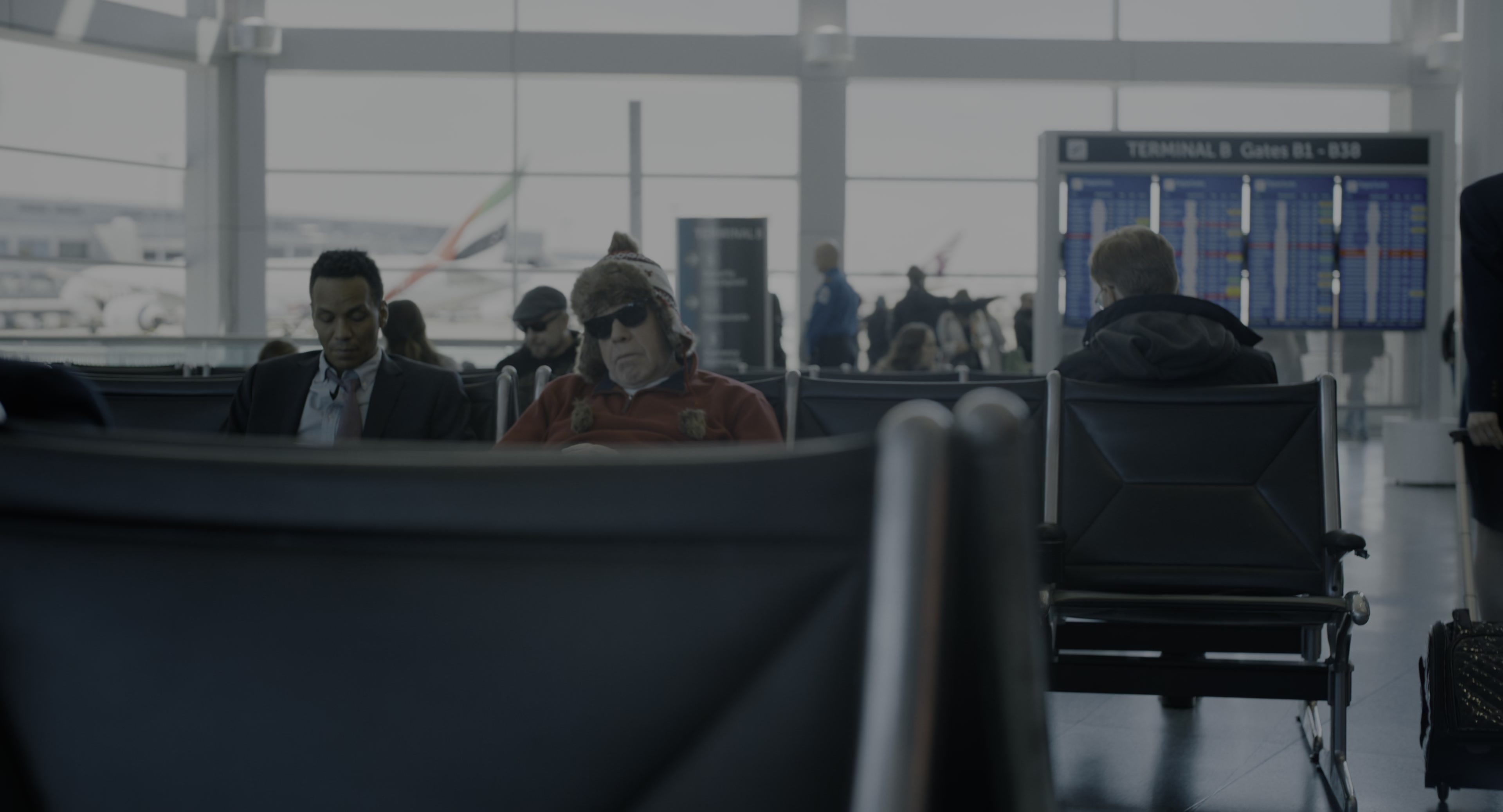 The Instigators (2024), wide, 1.85:1 — film still