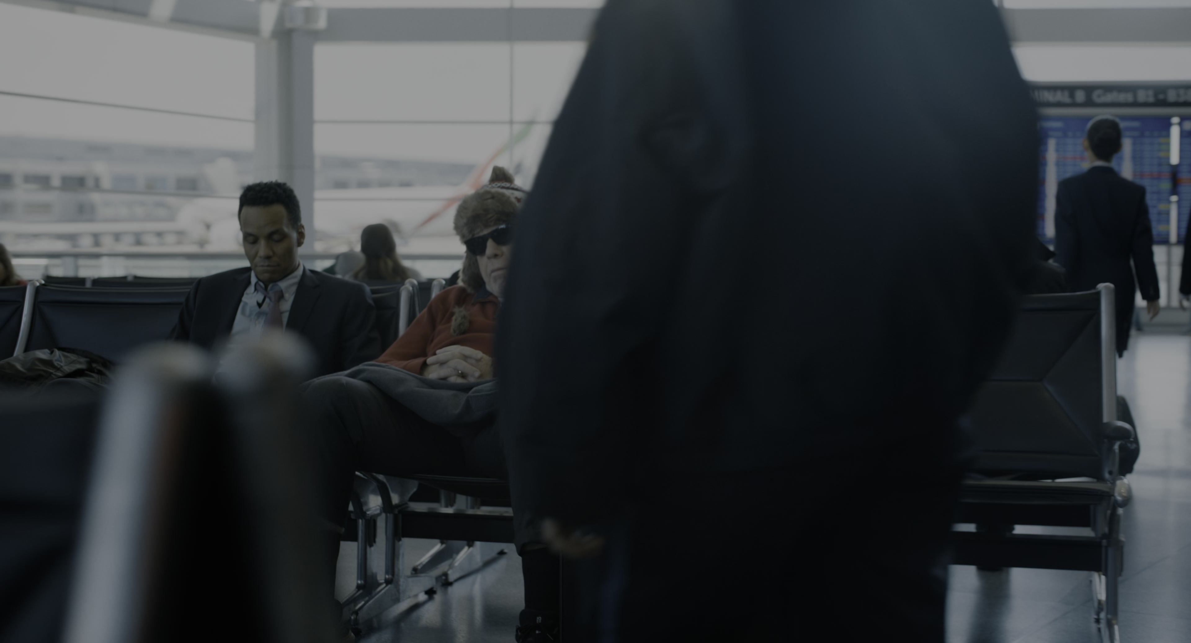 The Instigators (2024), wide, 1.85:1 — film still