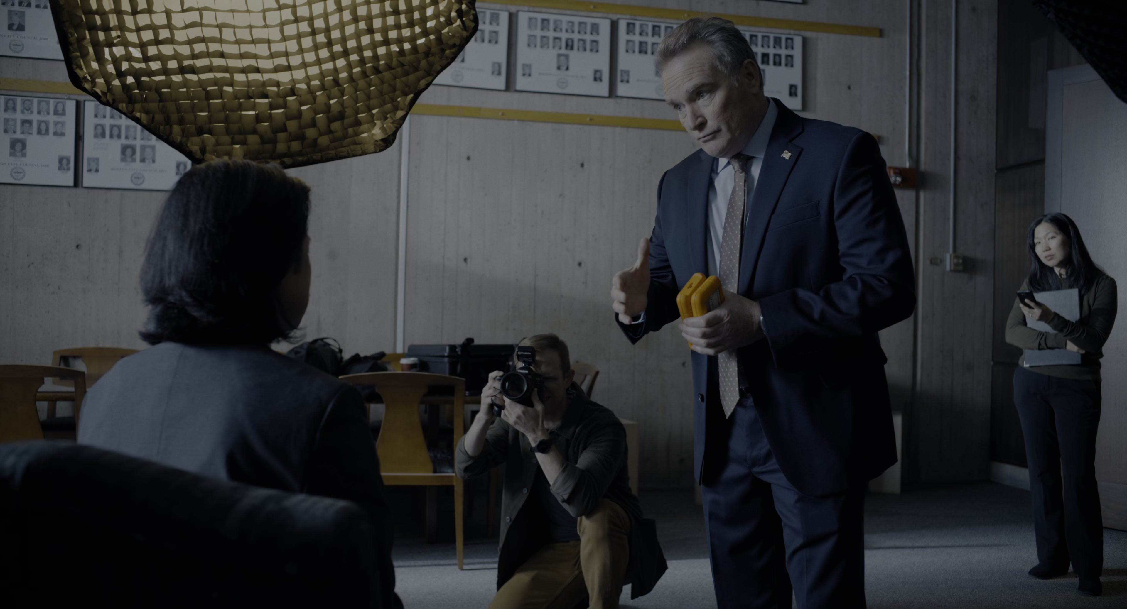 The Instigators (2024), wide, 1.85:1 — film still