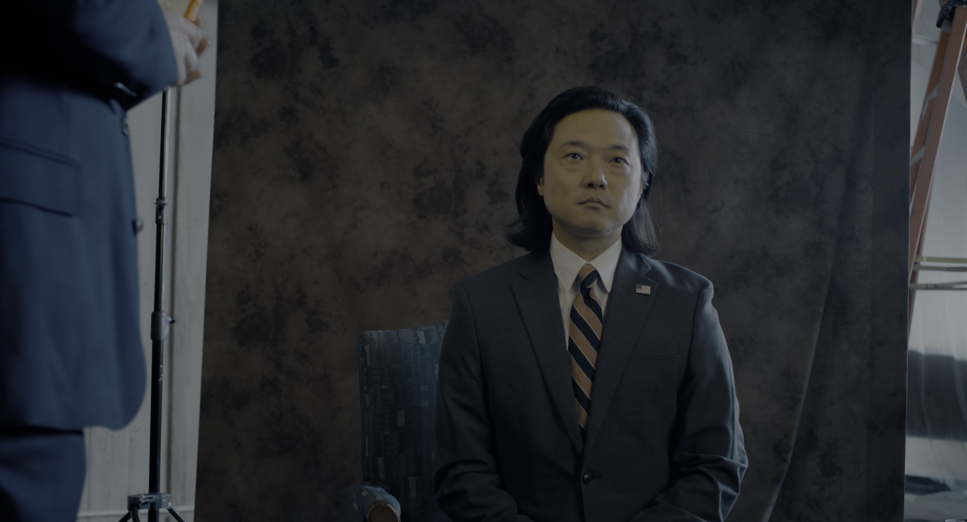 The Instigators (2024), wide, 1.85:1 — film still