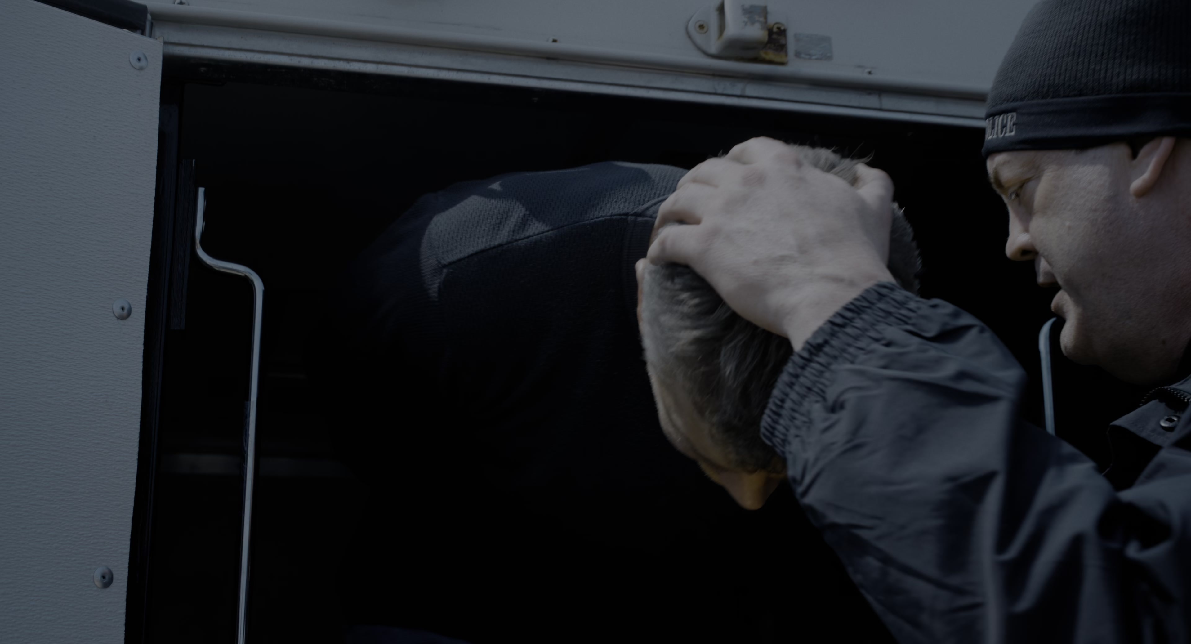 The Instigators (2024), wide, 1.85:1 — film still