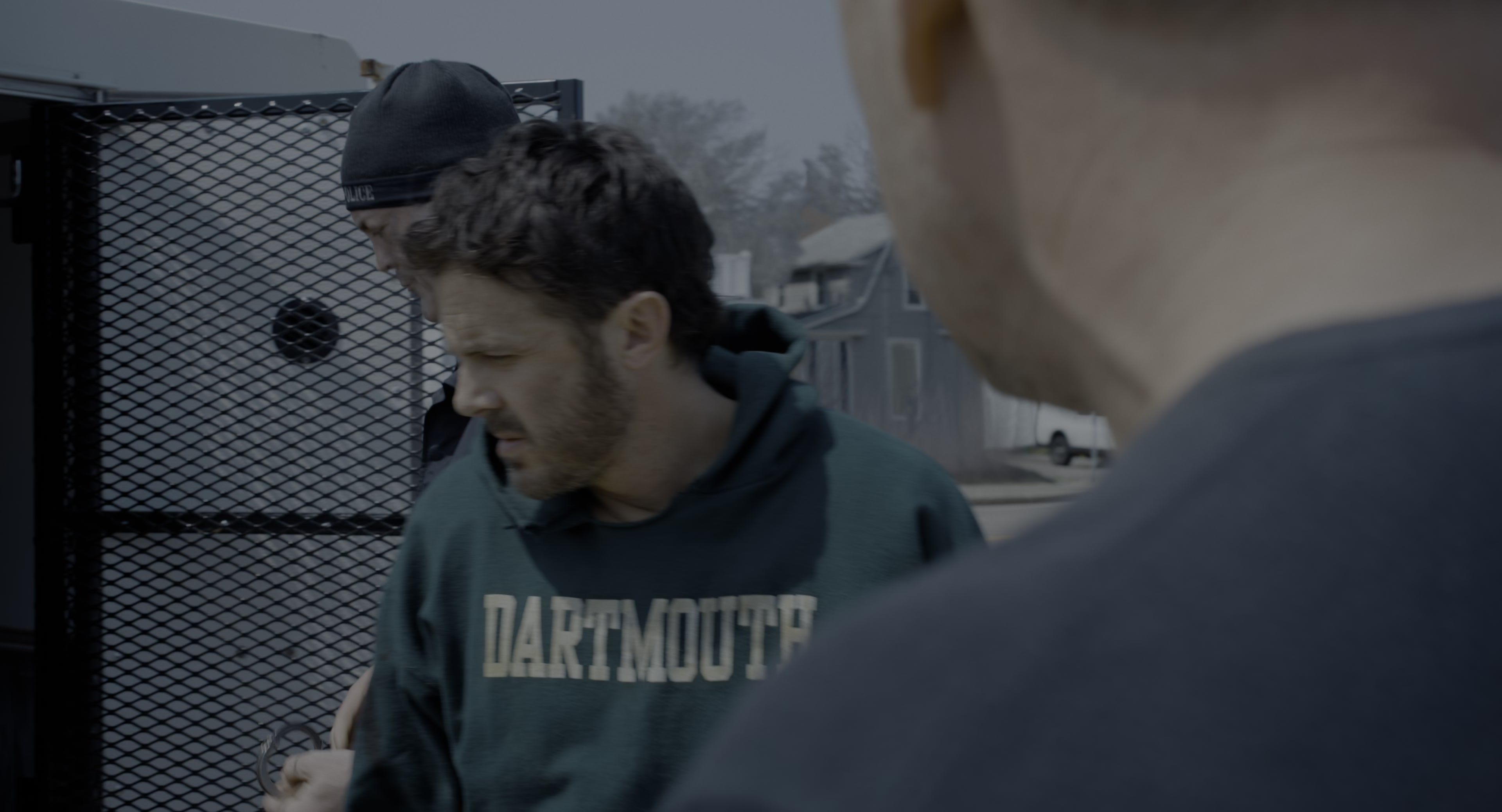 The Instigators (2024), wide, 1.85:1 — film still