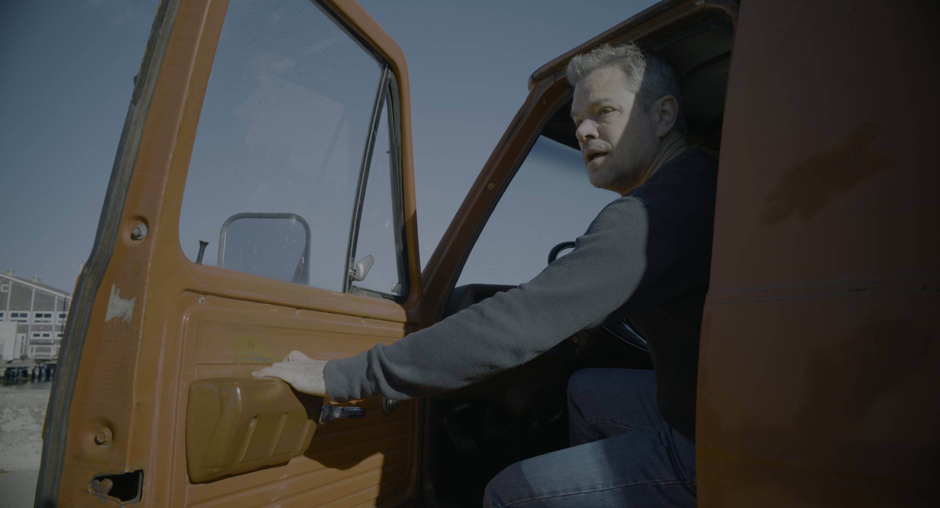 The Instigators (2024), wide, 1.85:1 — film still