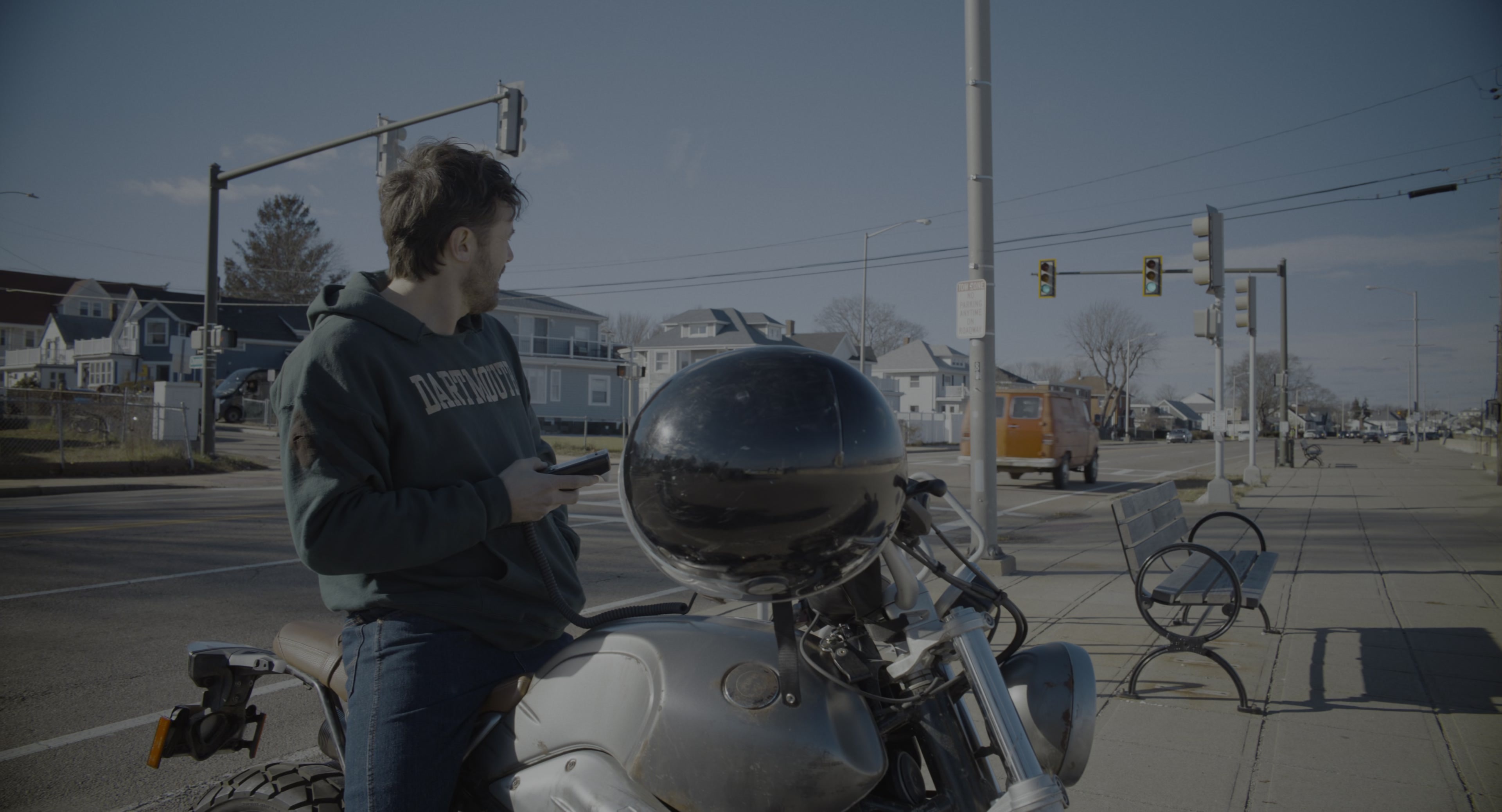 The Instigators (2024), wide, 1.85:1 — film still
