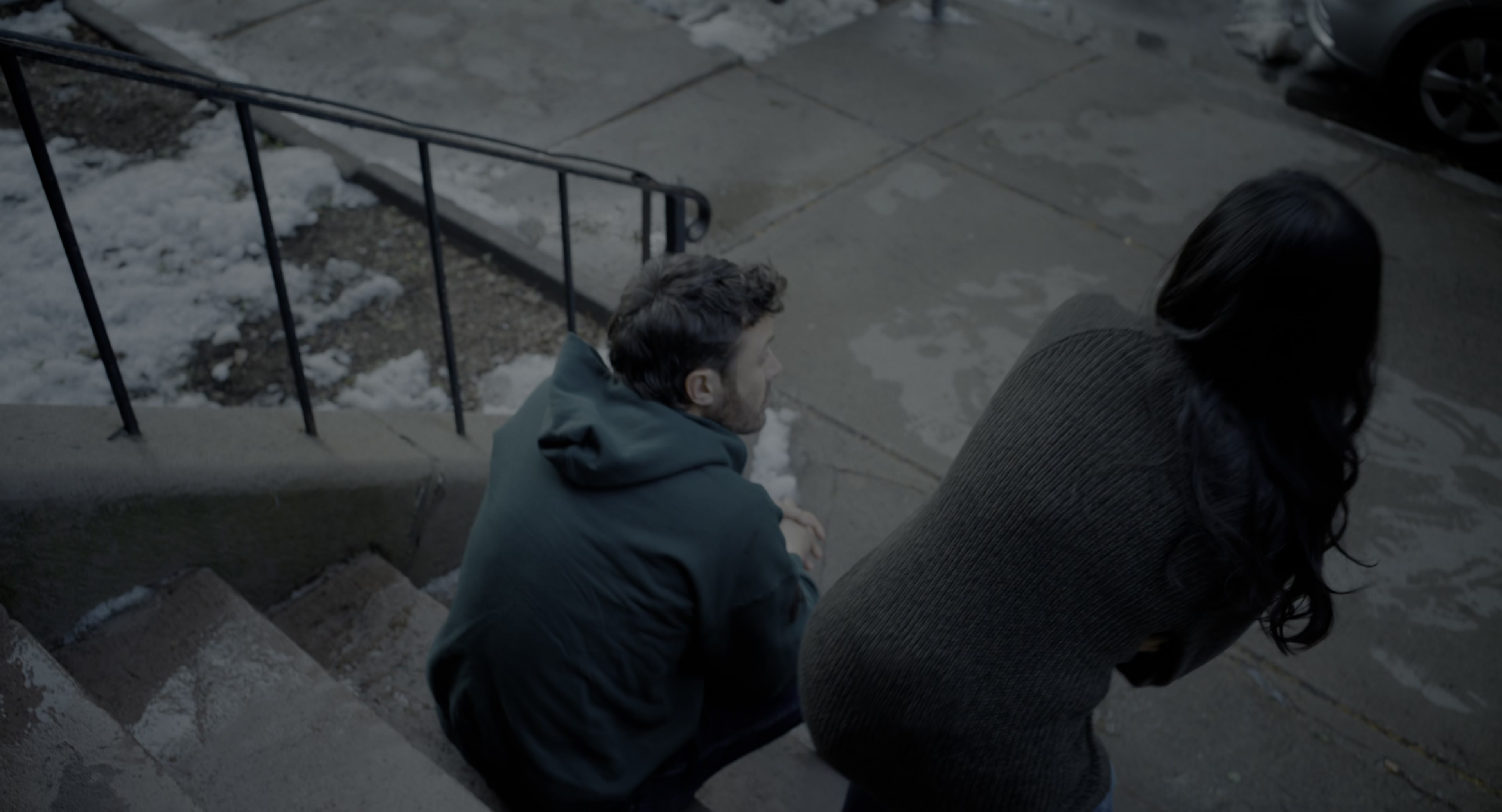 The Instigators (2024), wide, 1.85:1 — film still