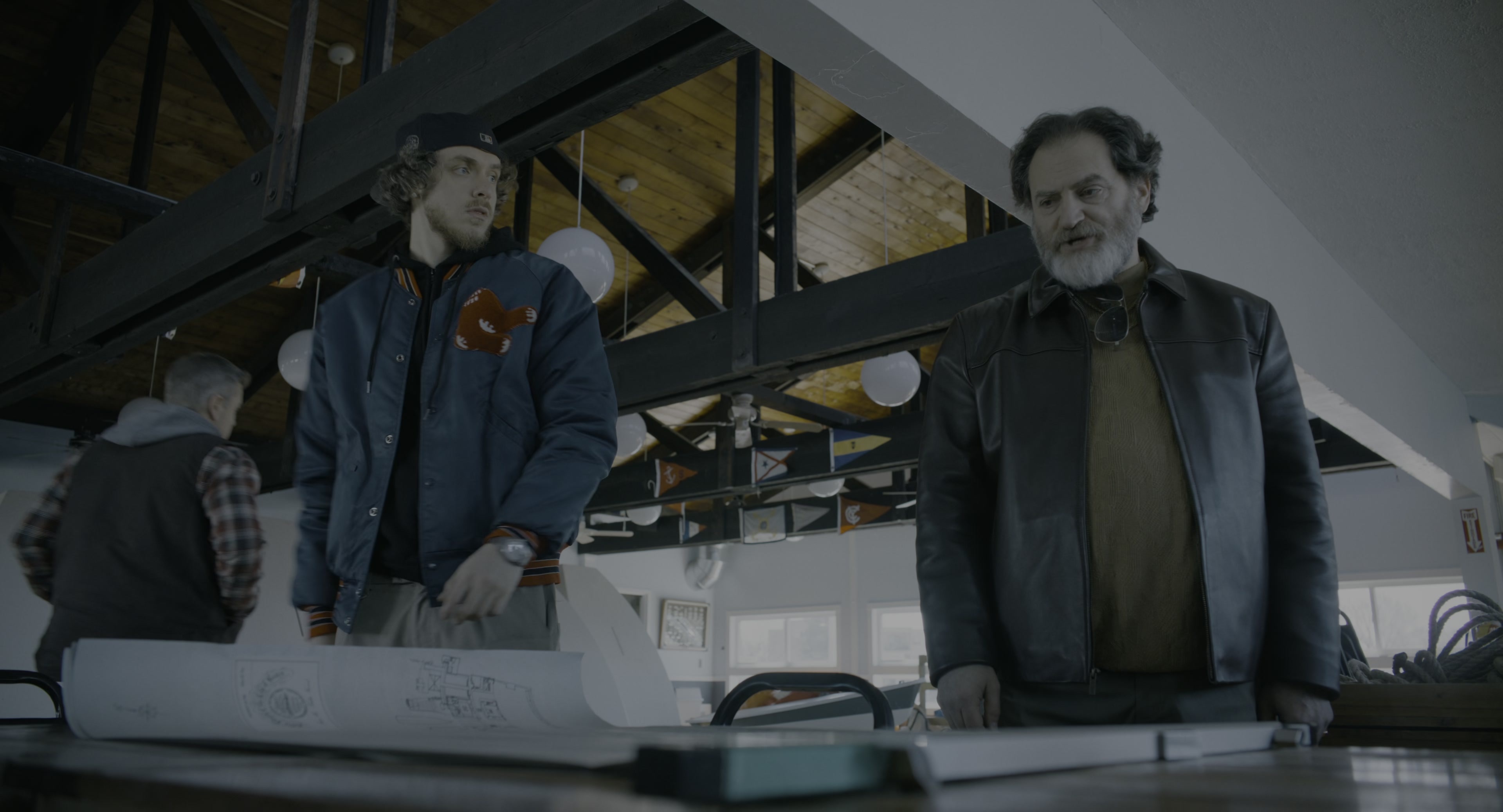 The Instigators (2024), wide, 1.85:1 — film still
