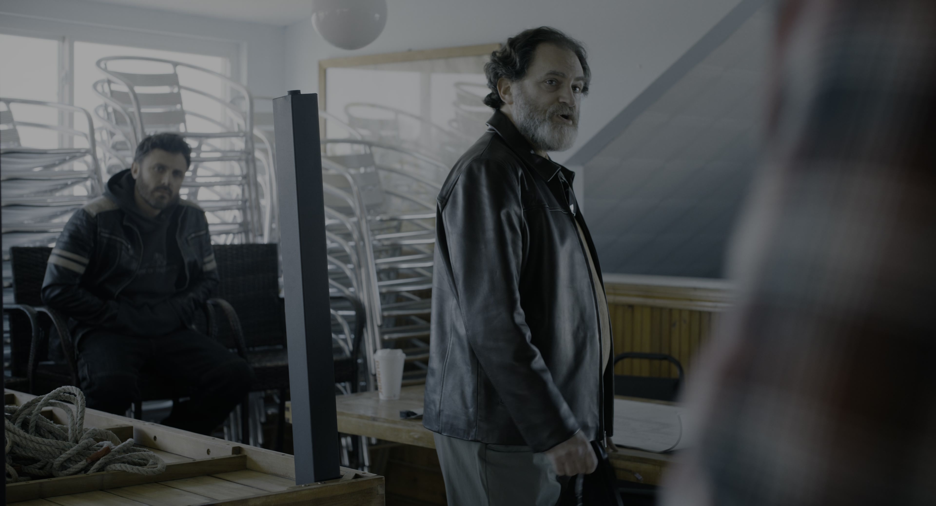 The Instigators (2024), wide, 1.85:1 — film still