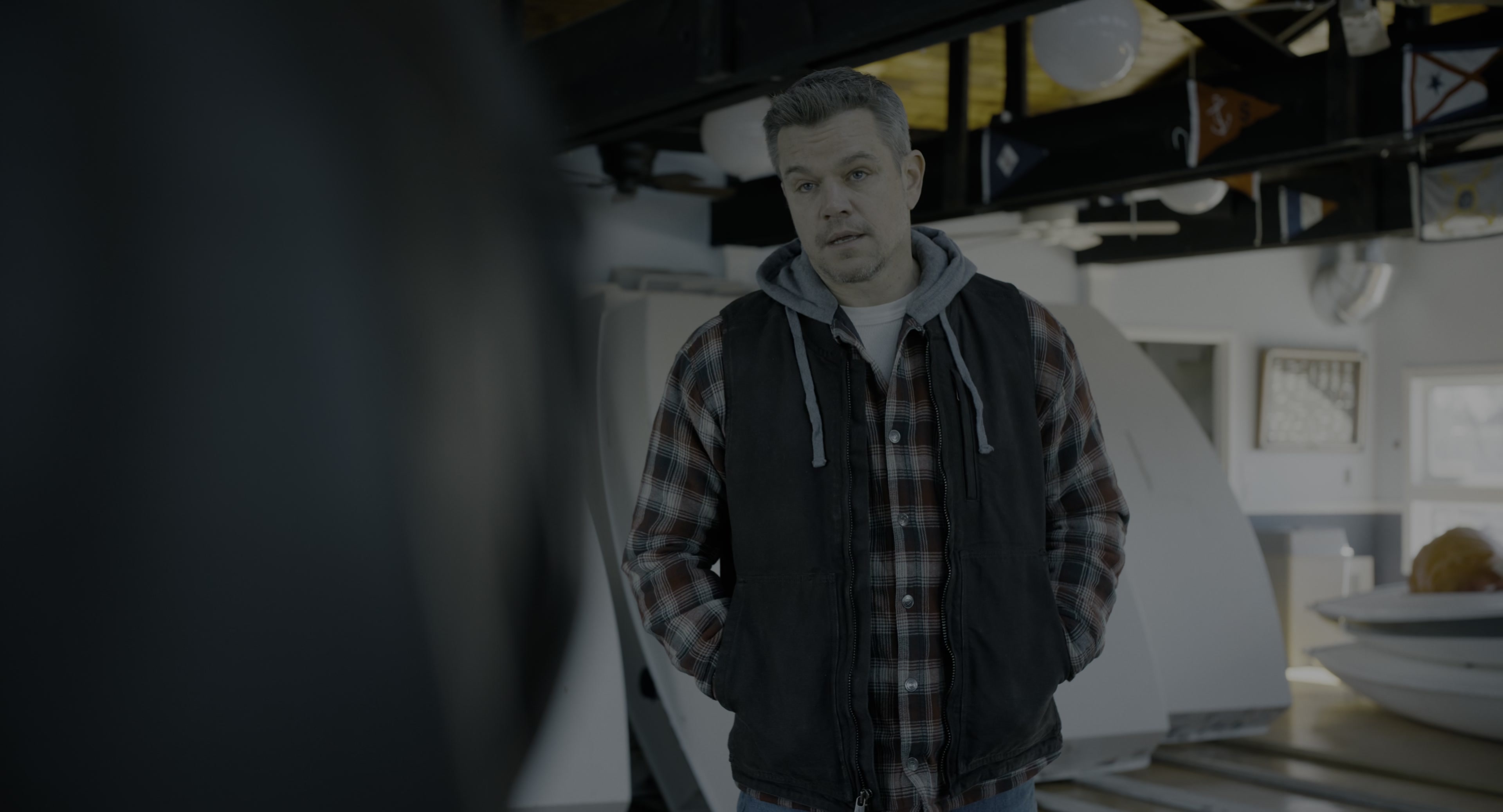 The Instigators (2024), wide, 1.85:1 — film still