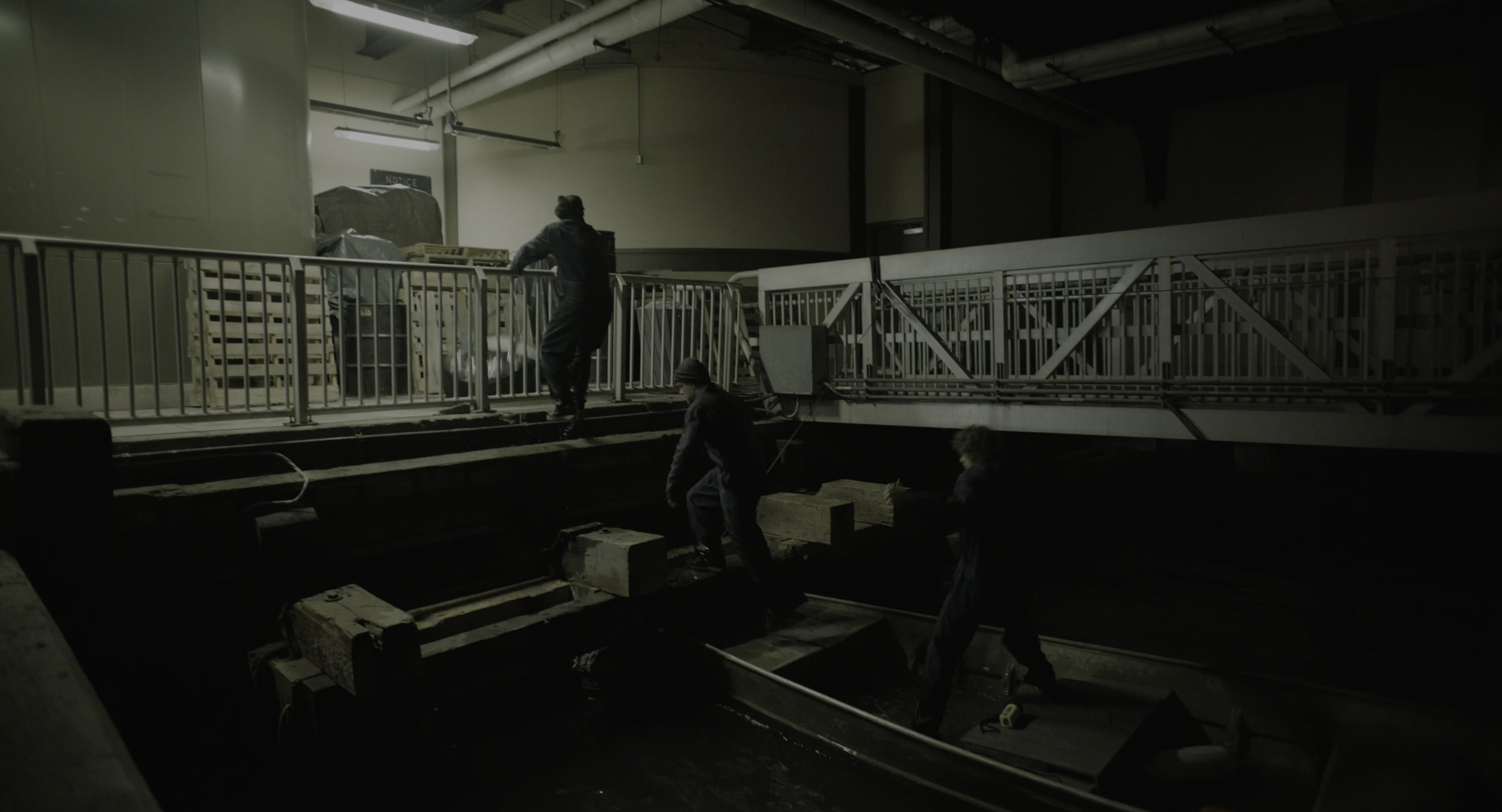 The Instigators (2024), wide, 1.85:1 — film still