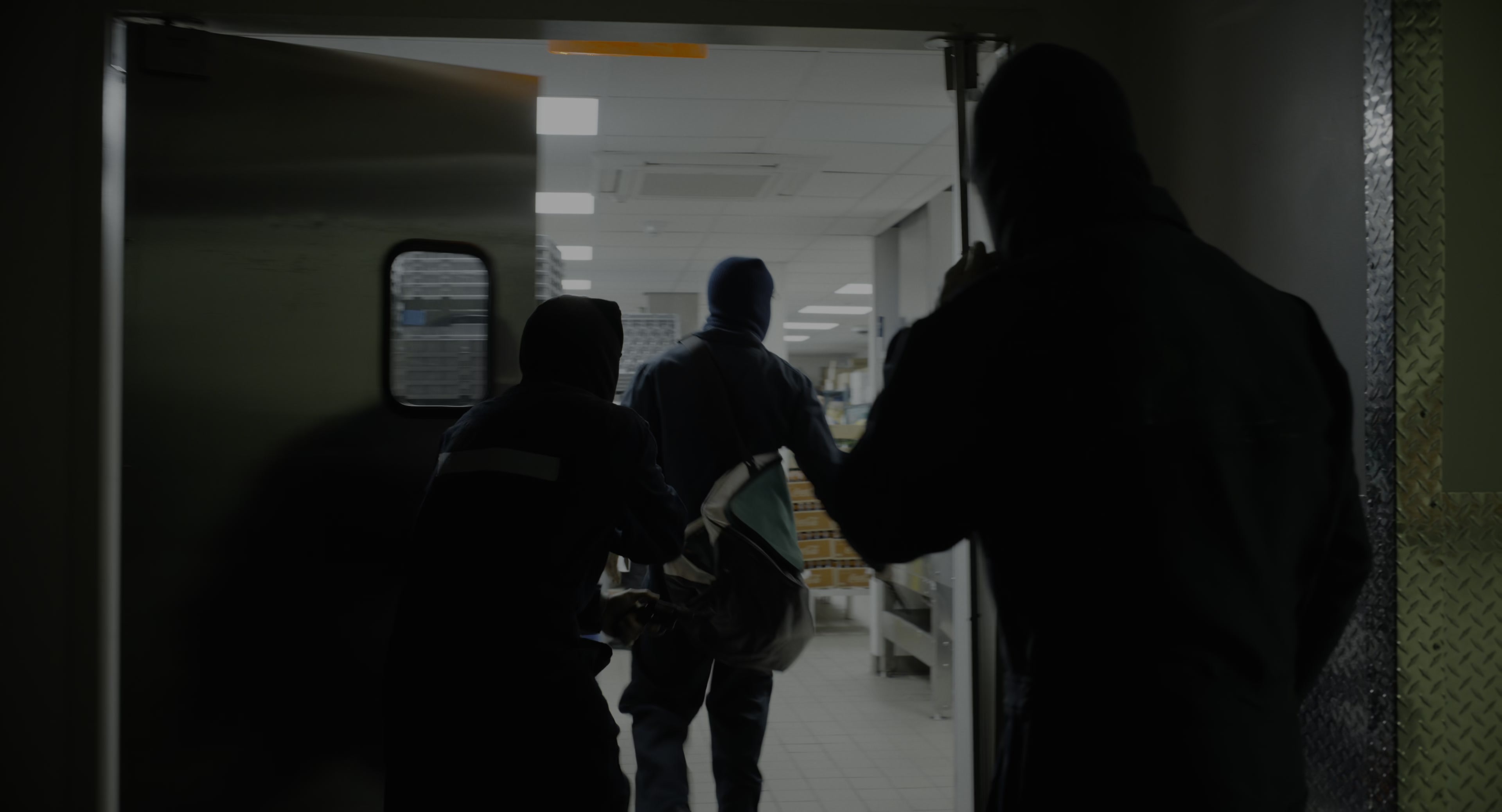 The Instigators (2024), wide, 1.85:1 — film still