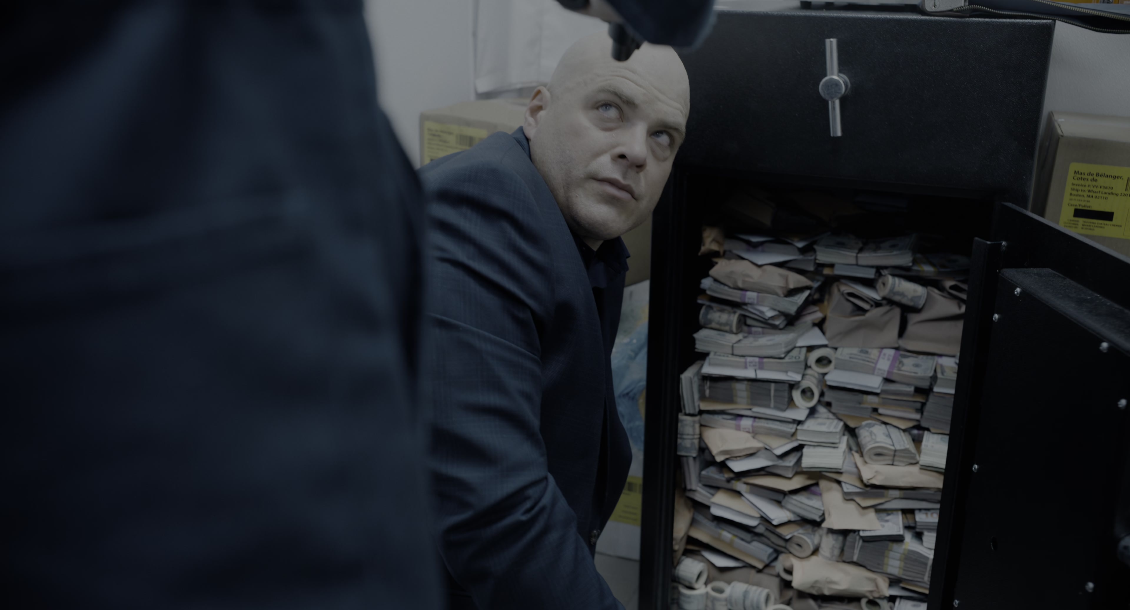 The Instigators (2024), wide, 1.85:1 — film still