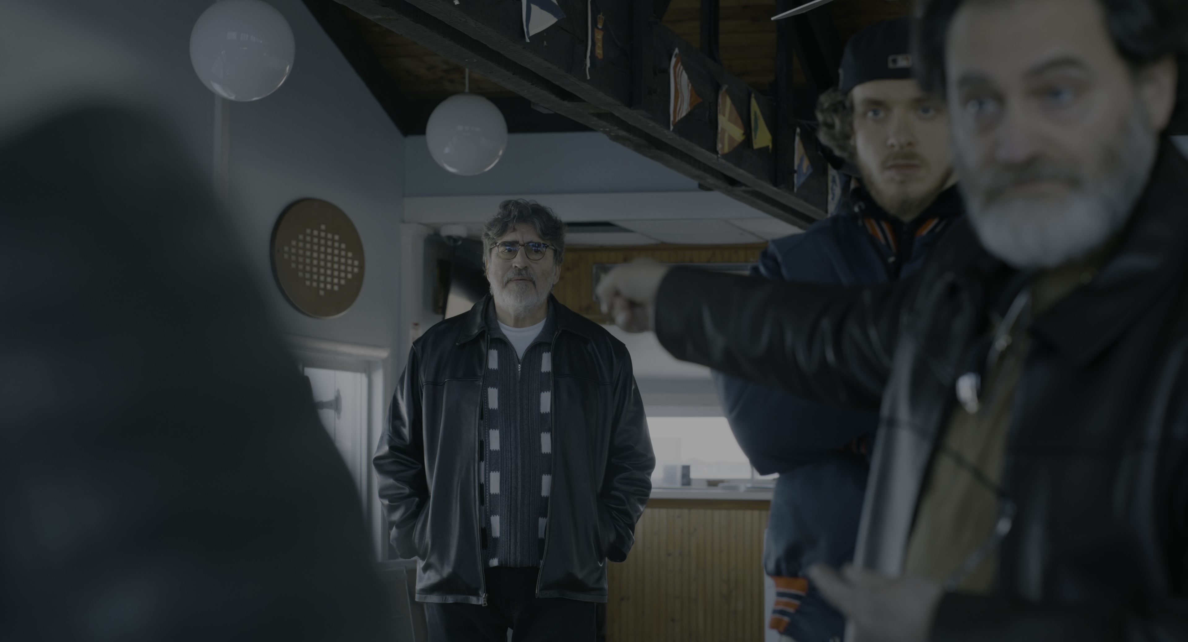 The Instigators (2024), wide, 1.85:1 — film still