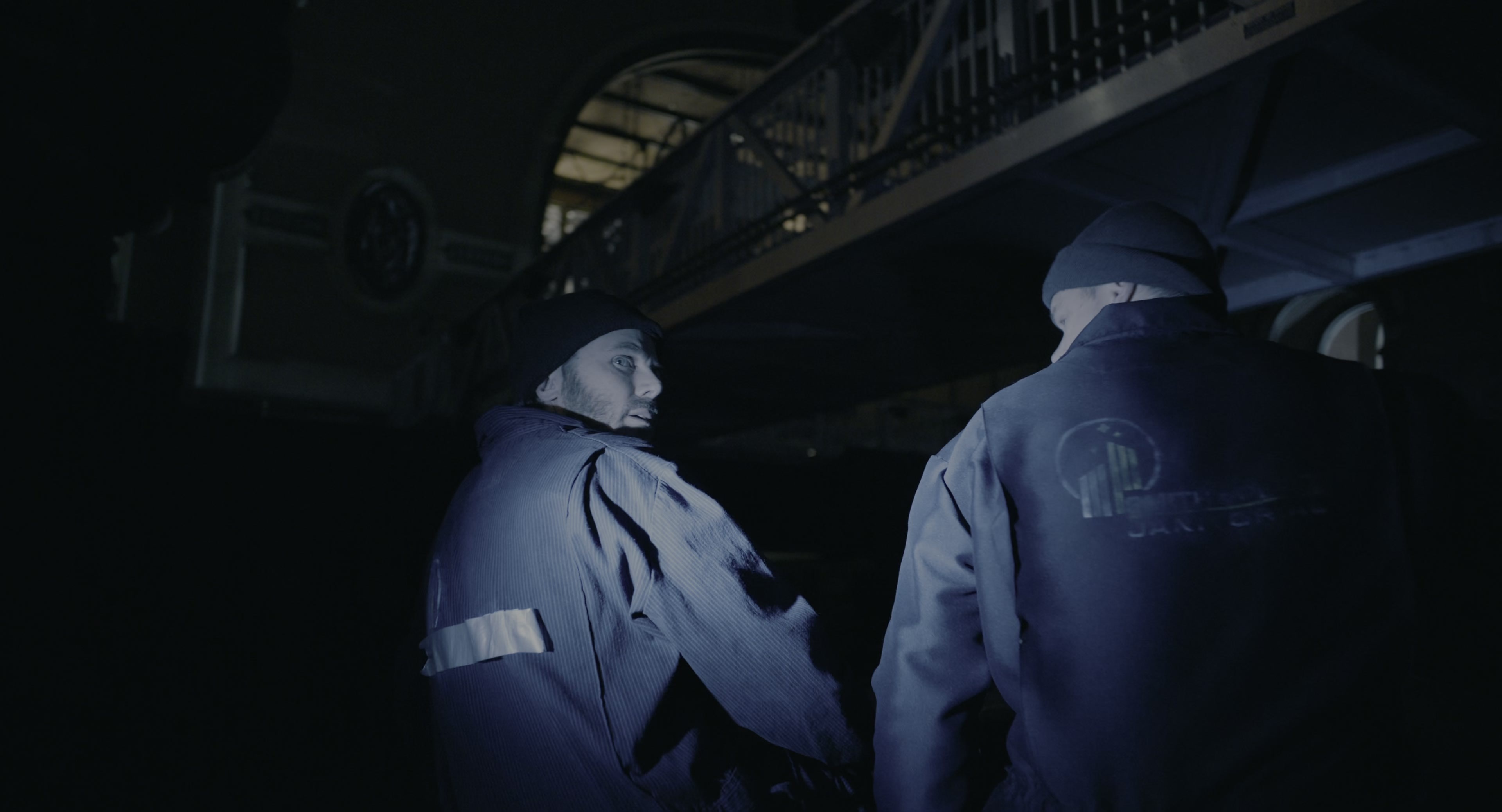 The Instigators (2024), wide, 1.85:1 — film still