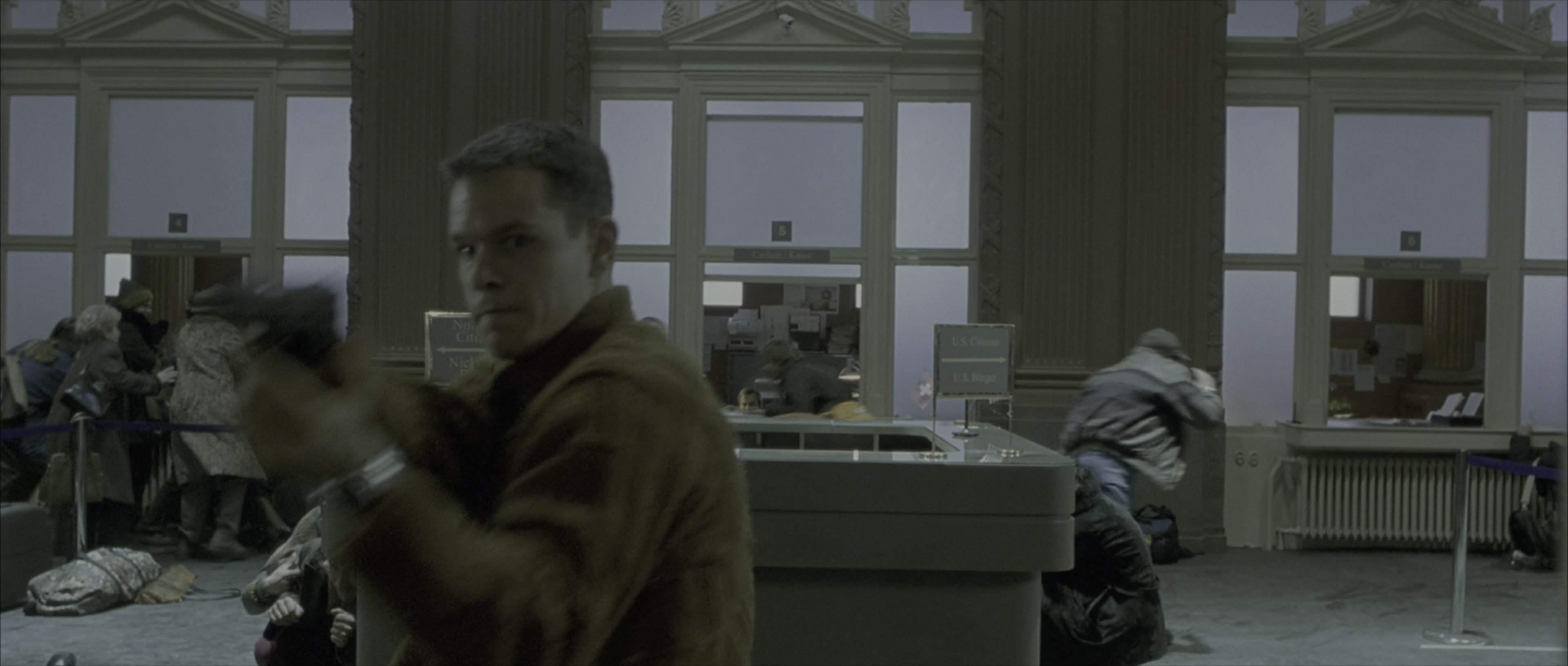 The Bourne Identity (2002), wide, 2.35:1 — film still