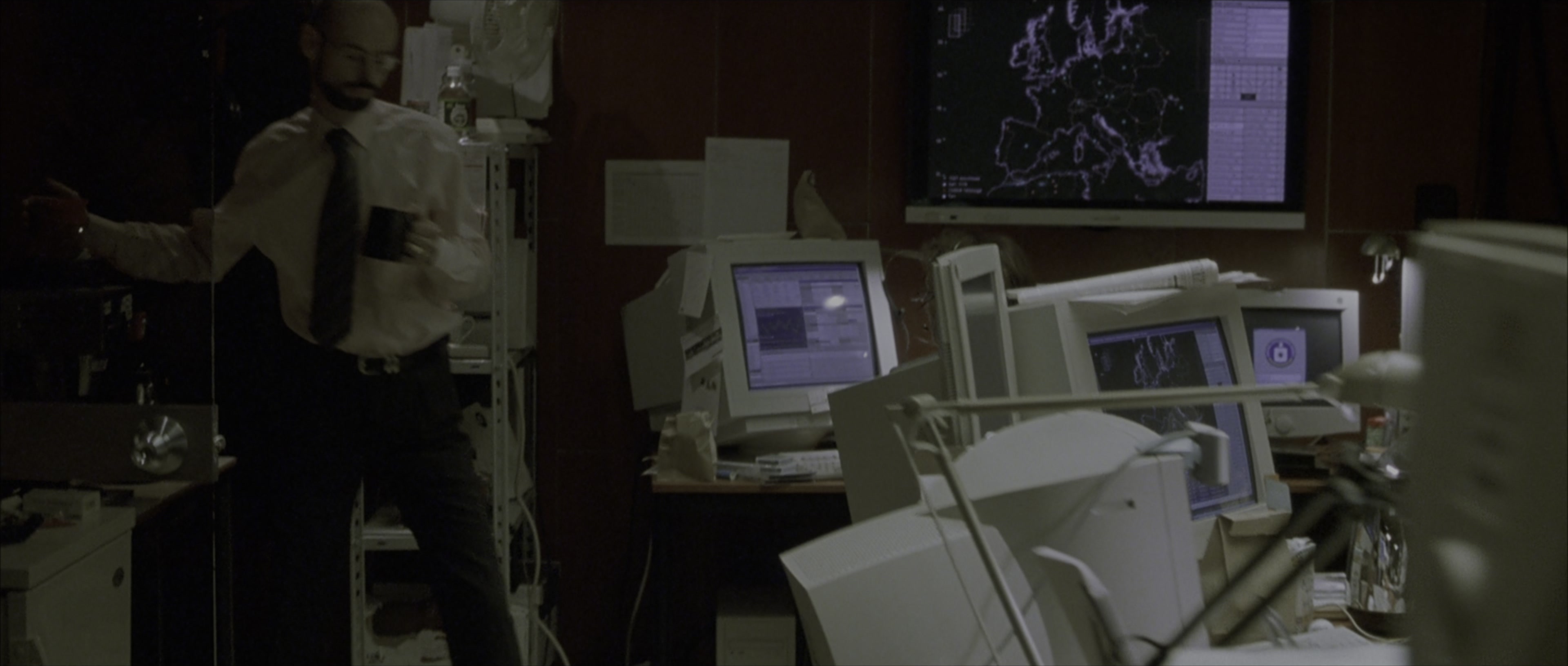 The Bourne Identity (2002), wide, 2.35:1 — film still