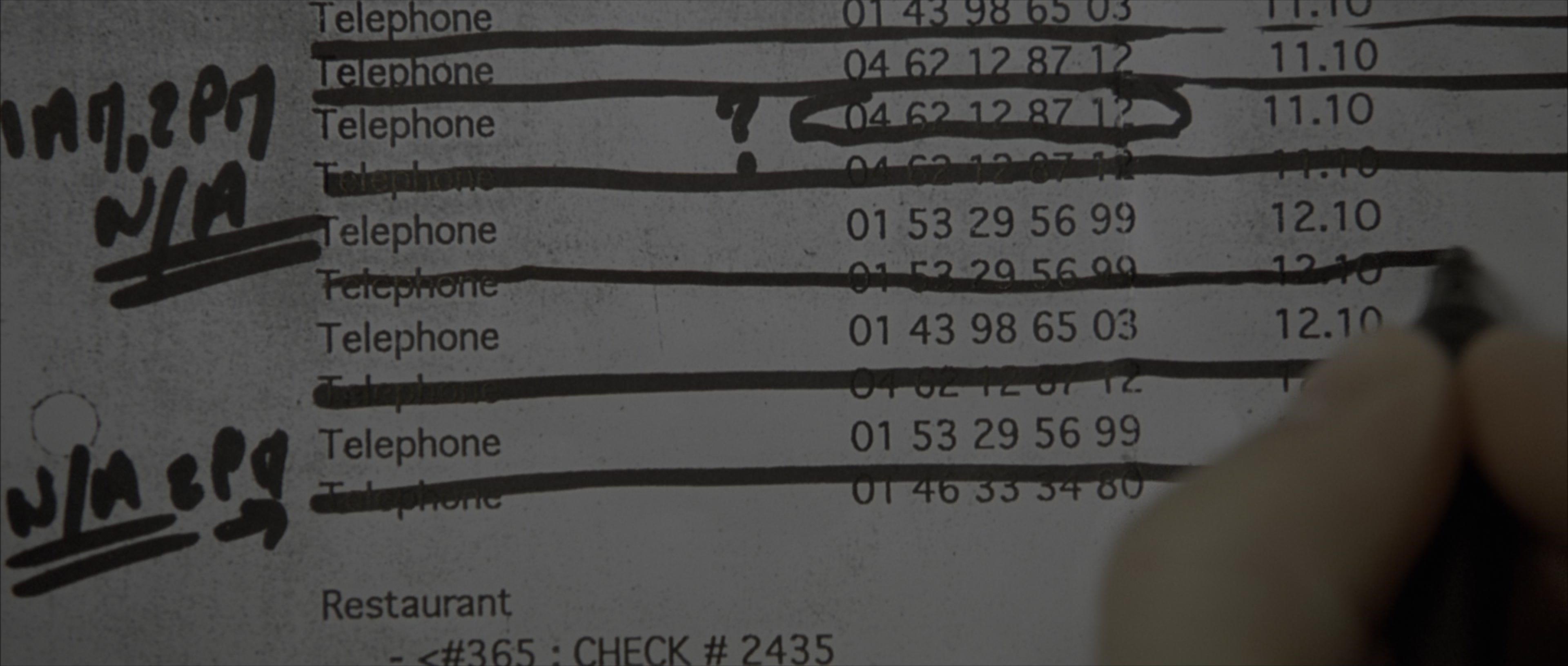 The Bourne Identity (2002), wide, 2.35:1 — film still