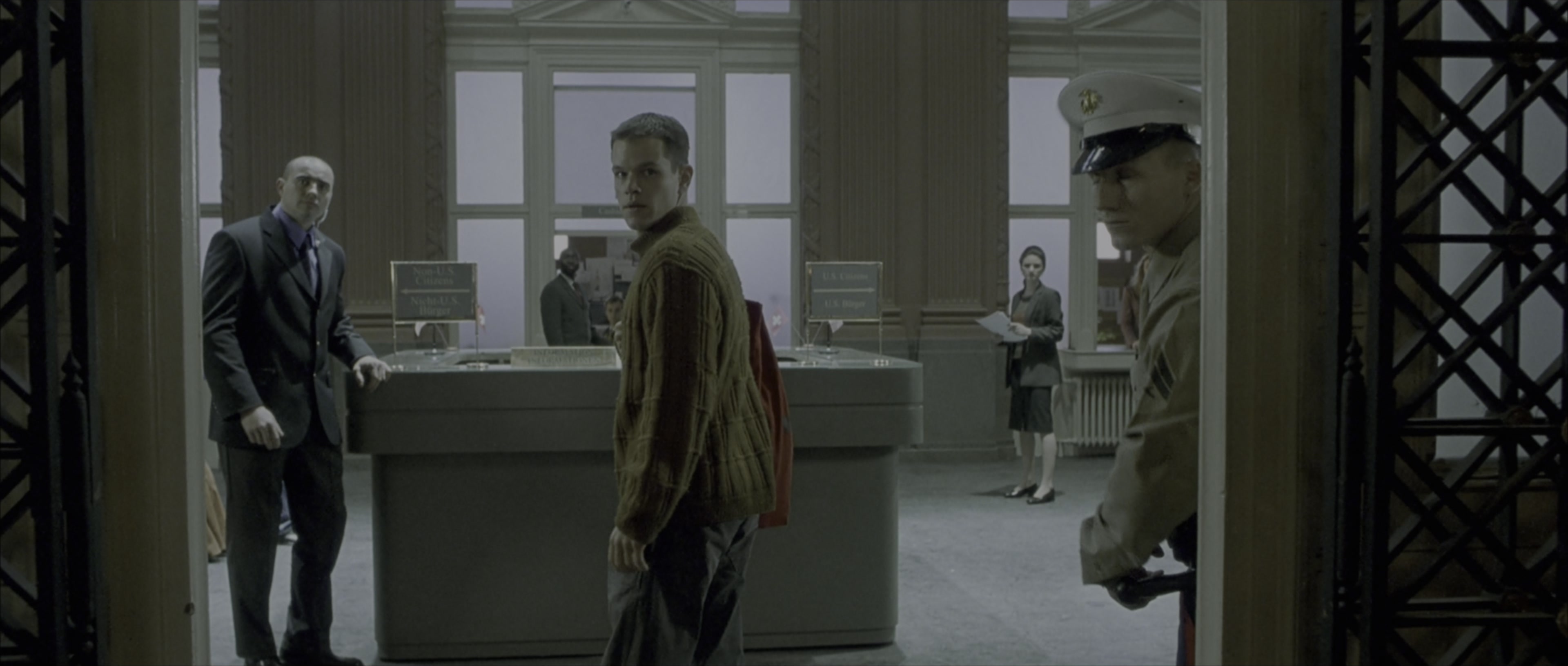 The Bourne Identity (2002), wide, 2.35:1 — film still