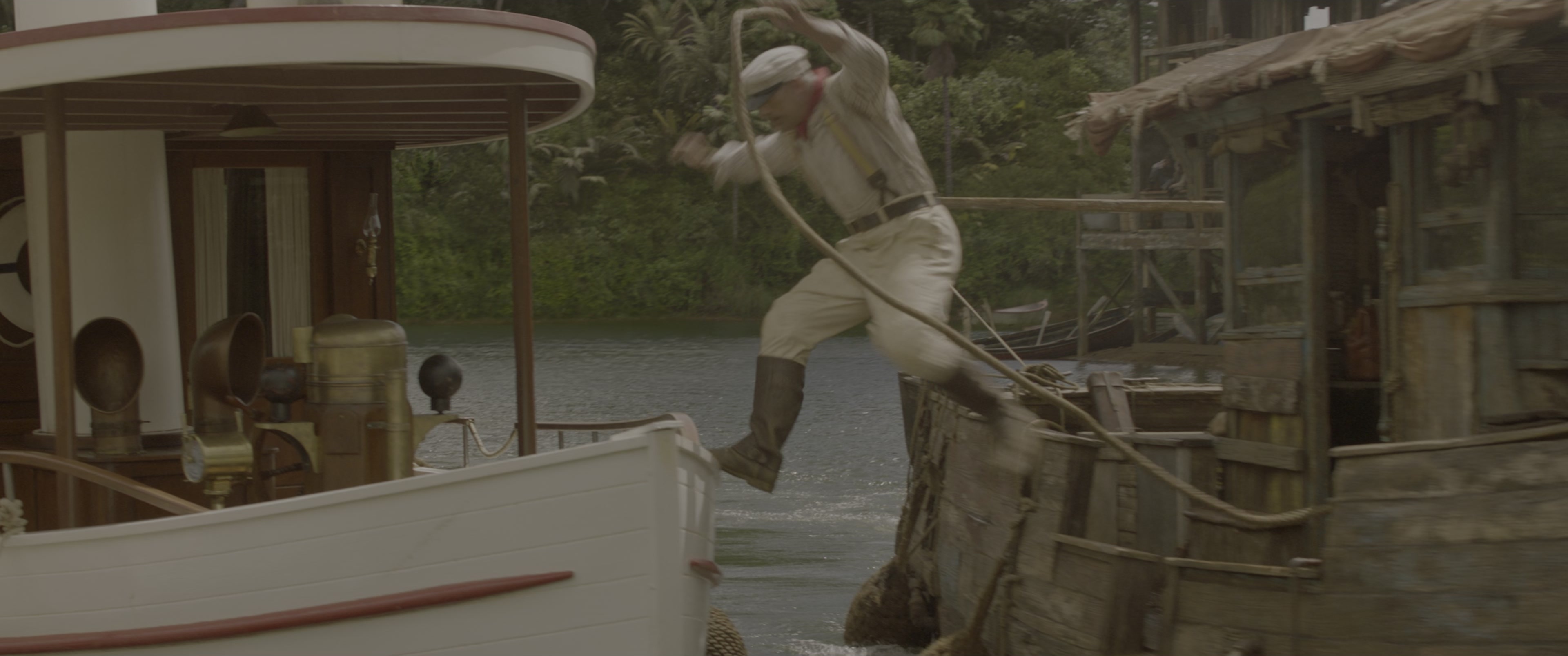Jungle Cruise (2021), wide, 2.39:1 — film still