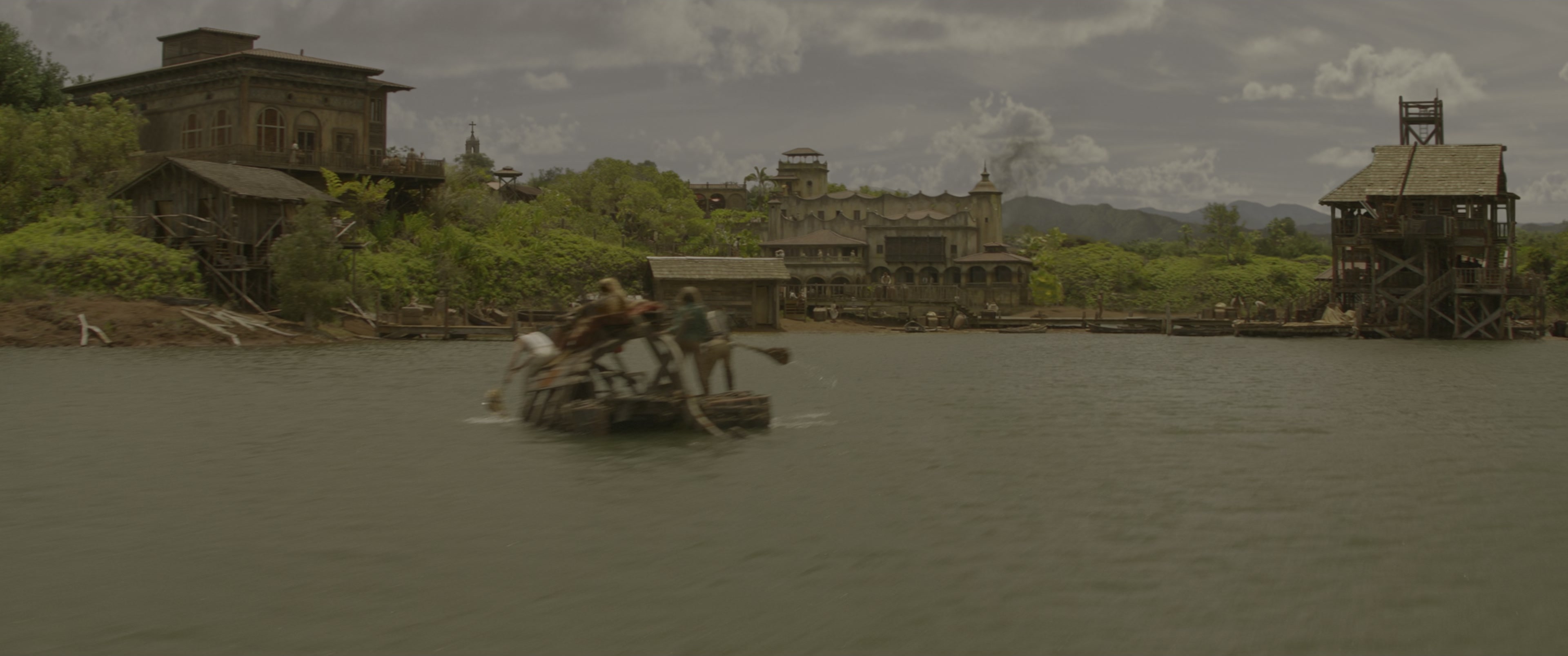 Jungle Cruise (2021), wide, 2.39:1 — film still