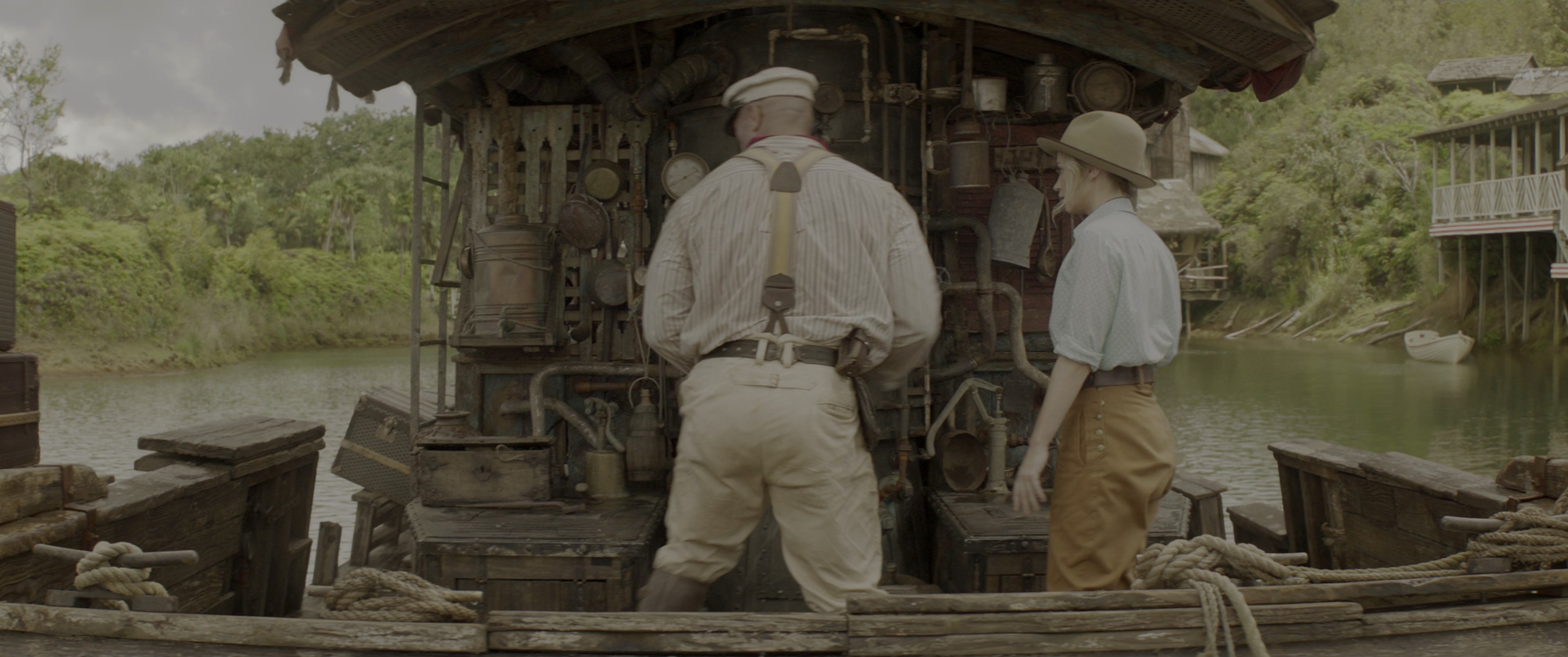 Jungle Cruise (2021), wide, 2.39:1 — film still