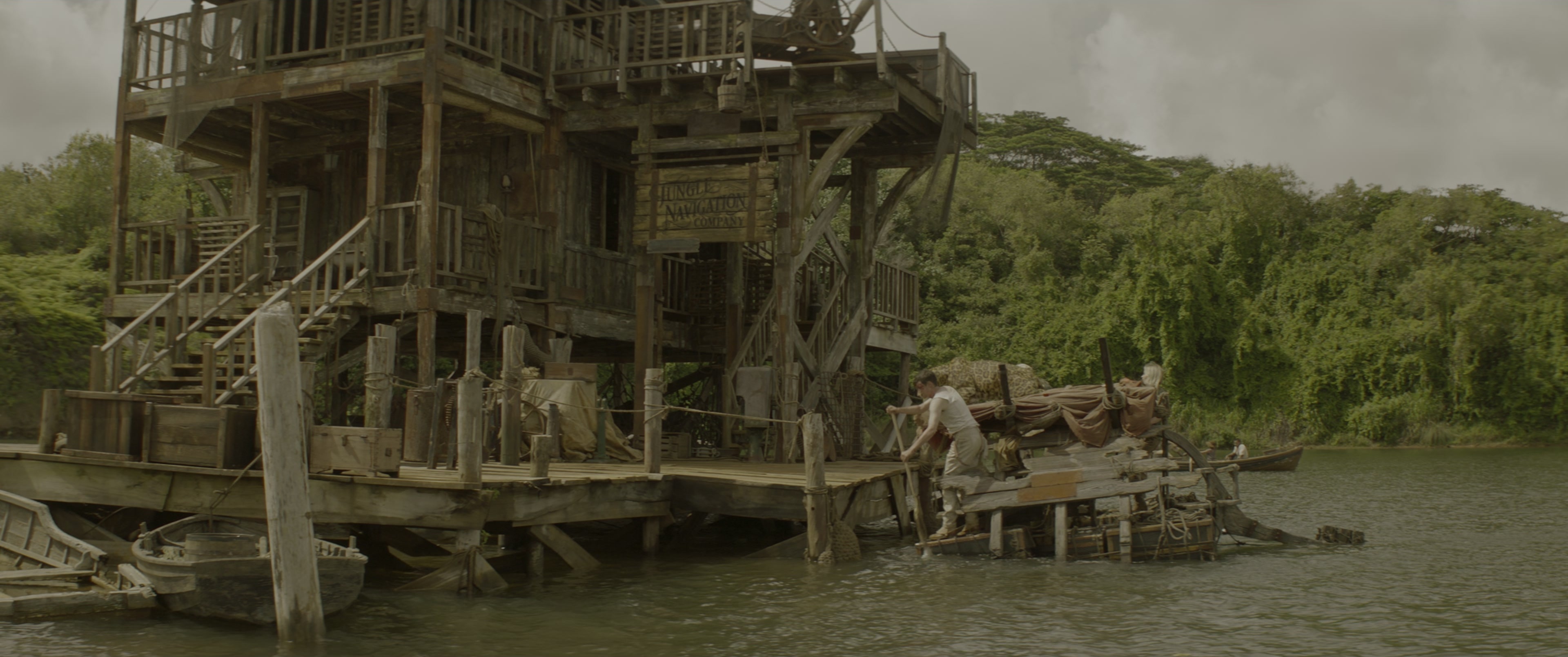 Jungle Cruise (2021), wide, 2.39:1 — film still