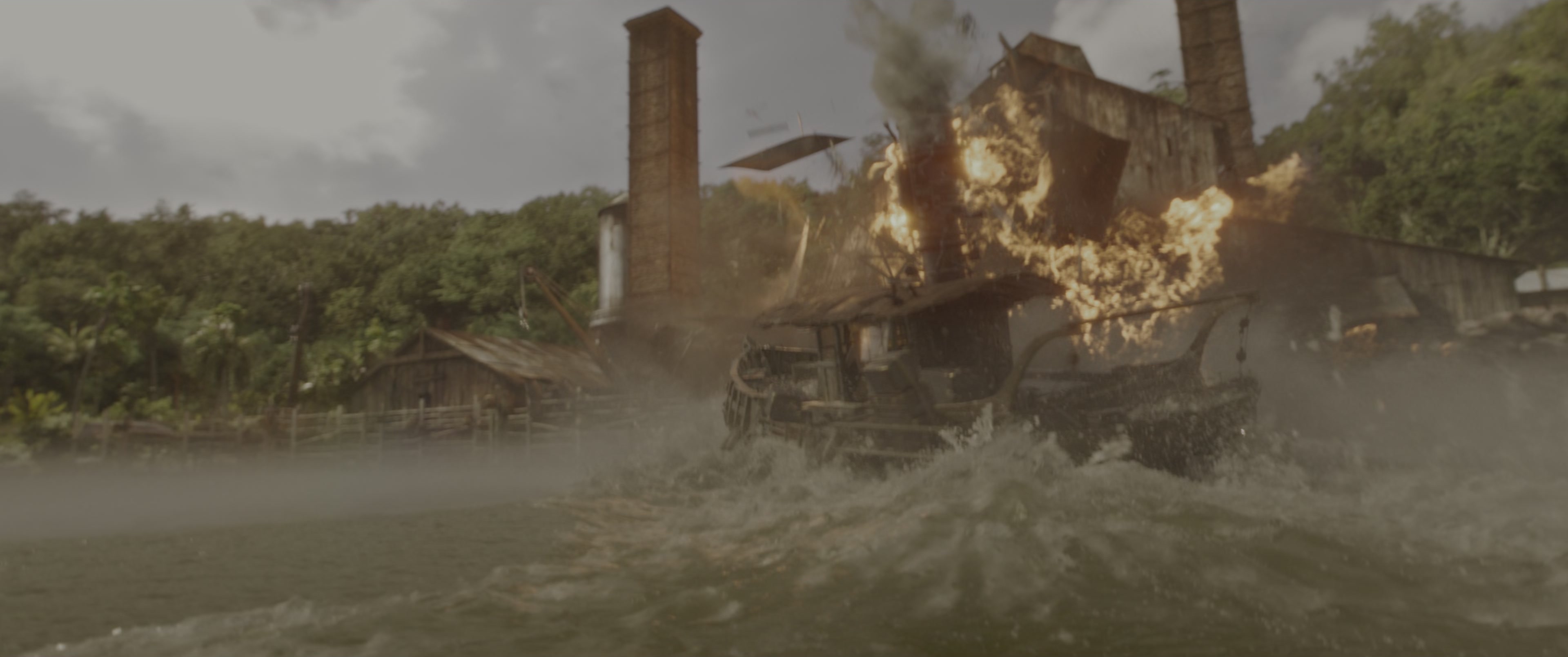 Jungle Cruise (2021), wide, 2.39:1 — film still