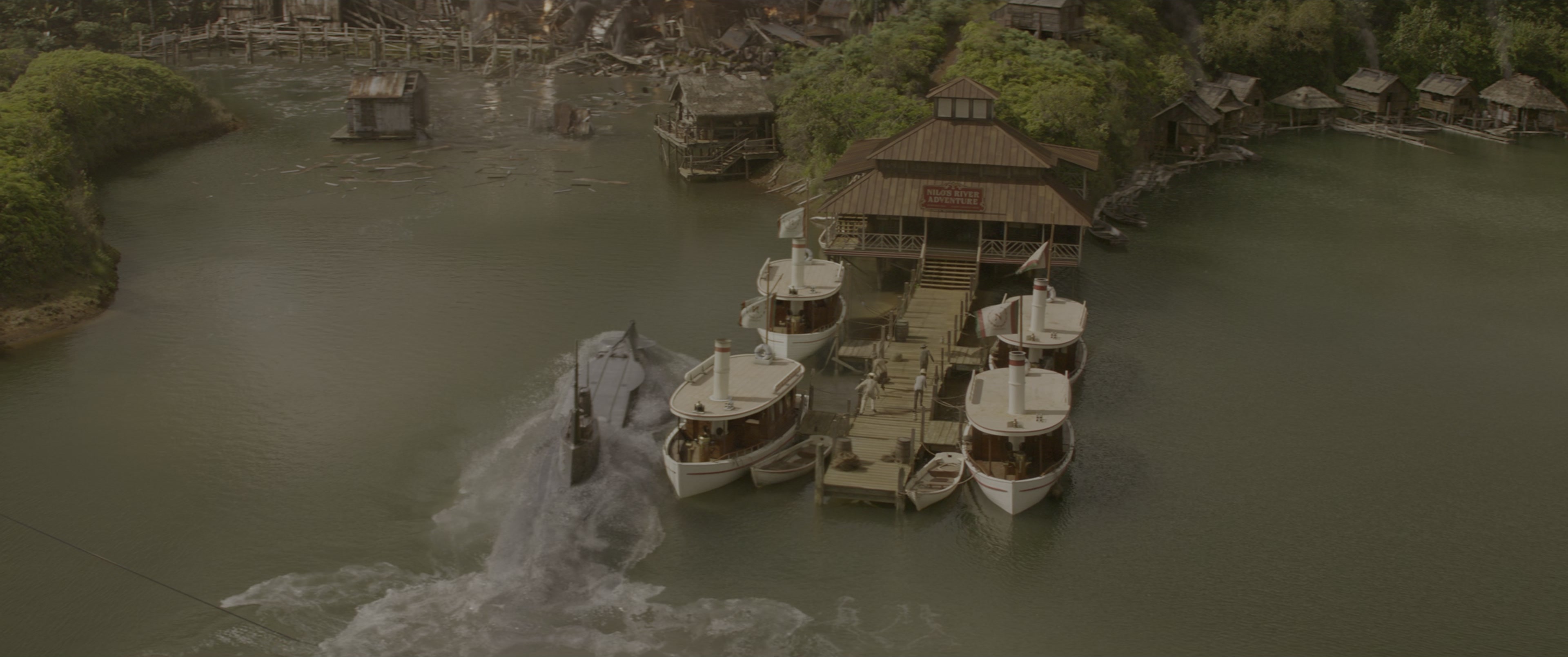 Jungle Cruise (2021), wide, 2.39:1 — film still