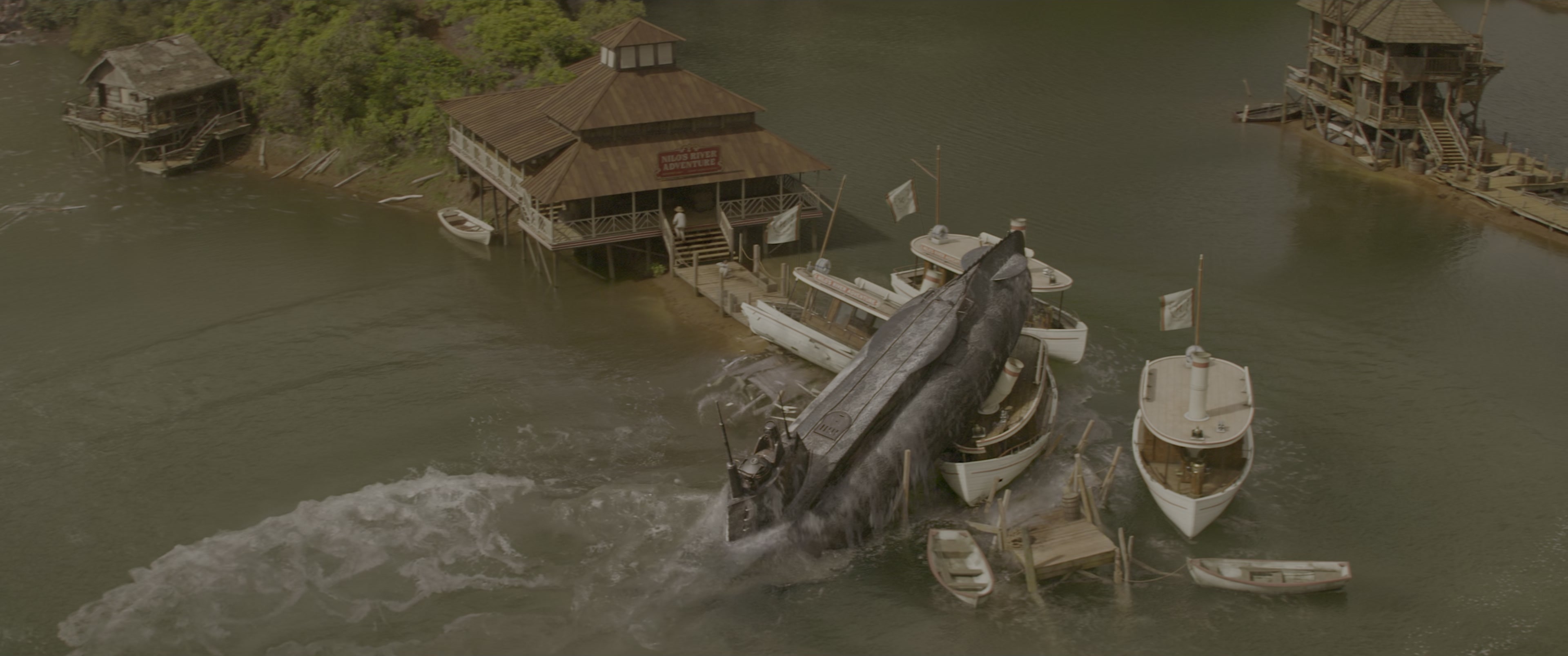 Jungle Cruise (2021), wide, 2.39:1 — film still