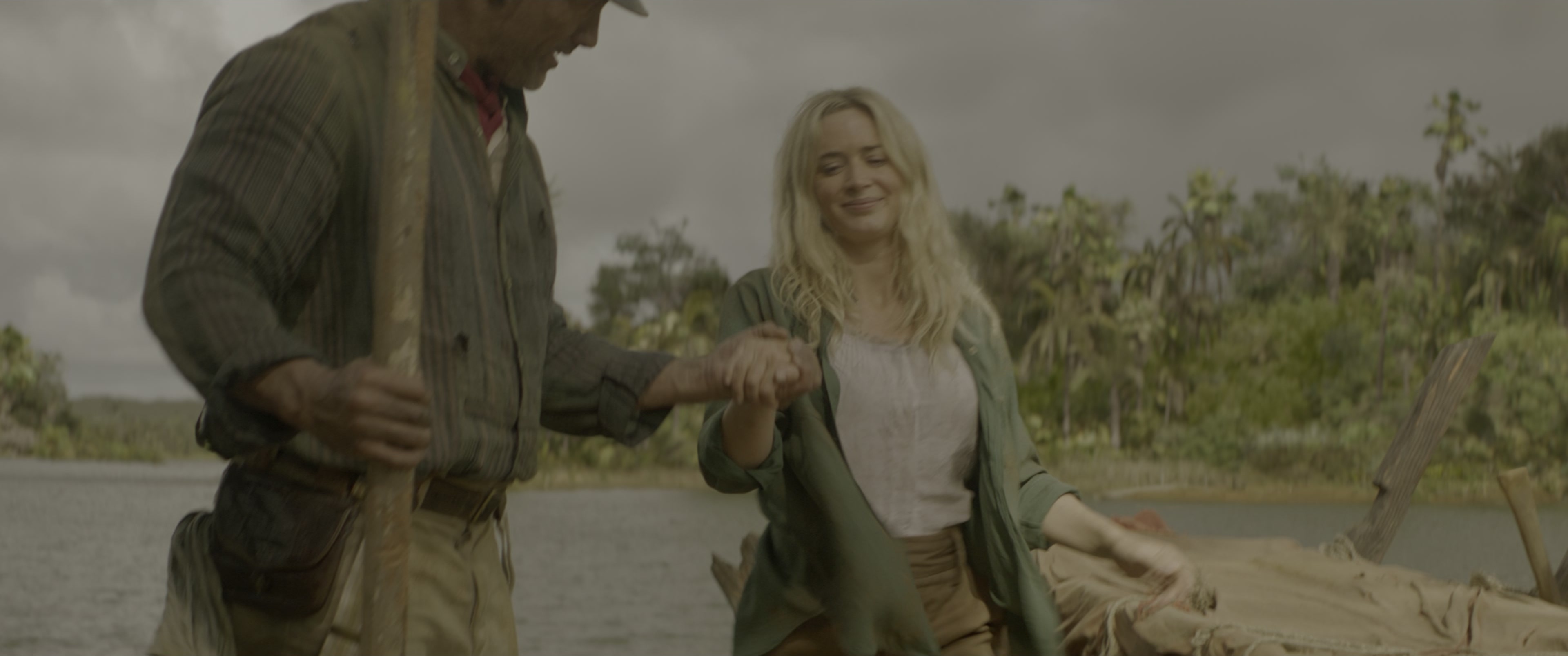 Jungle Cruise (2021), wide, 2.39:1 — film still