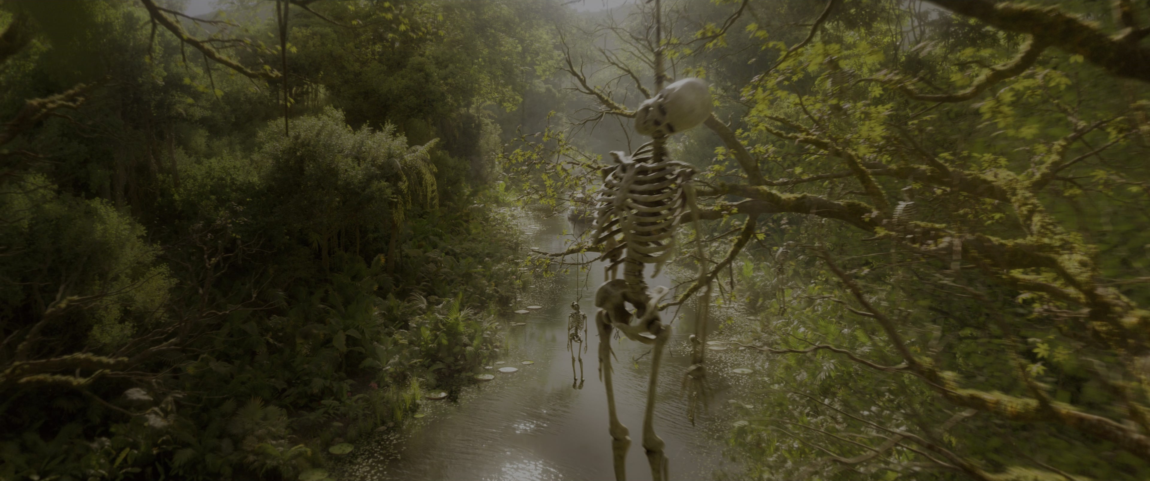Jungle Cruise (2021), wide, 2.39:1 — film still