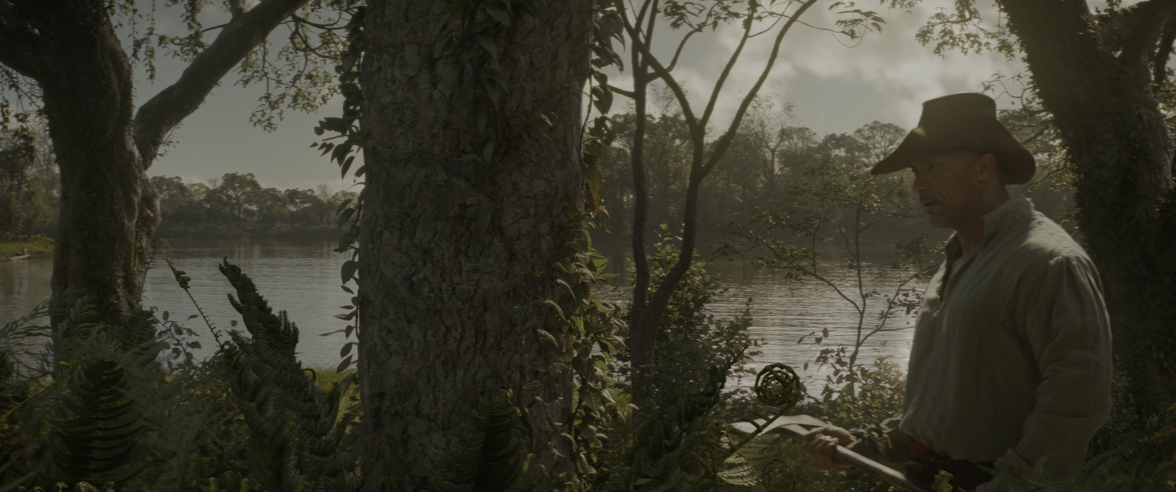 Jungle Cruise (2021), wide, 2.39:1 — film still
