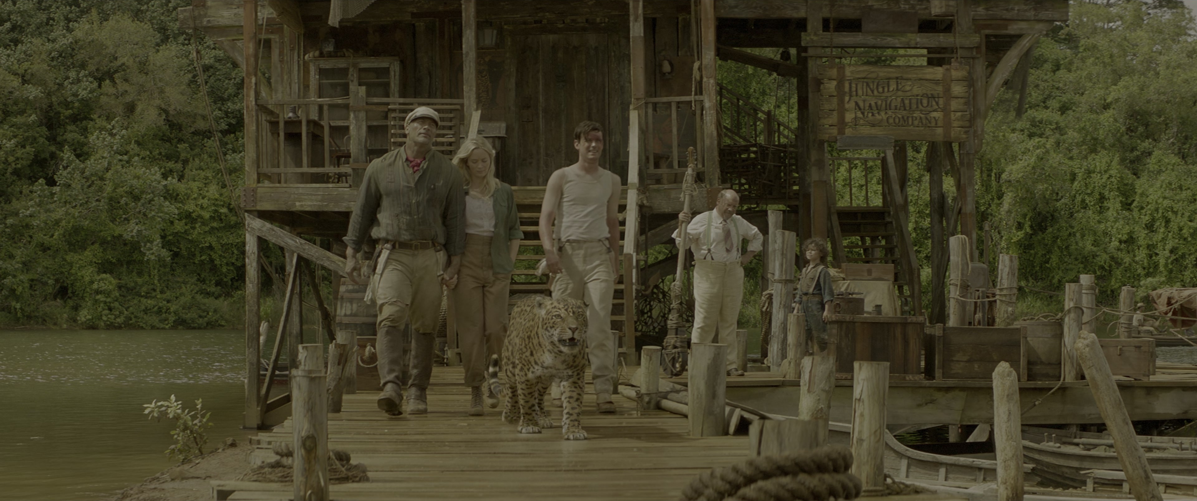 Jungle Cruise (2021), wide, 2.39:1 — film still