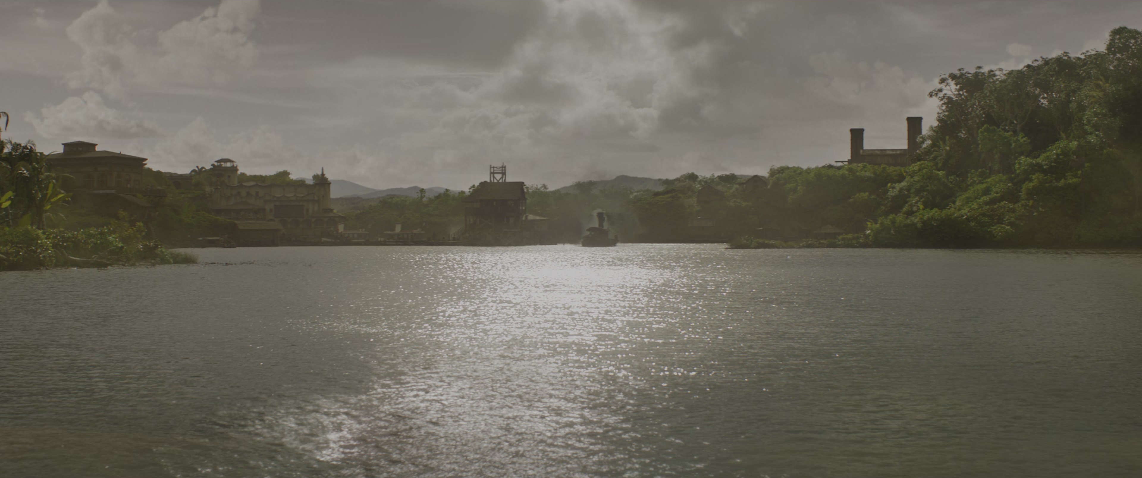 Jungle Cruise (2021), wide, 2.39:1 — film still