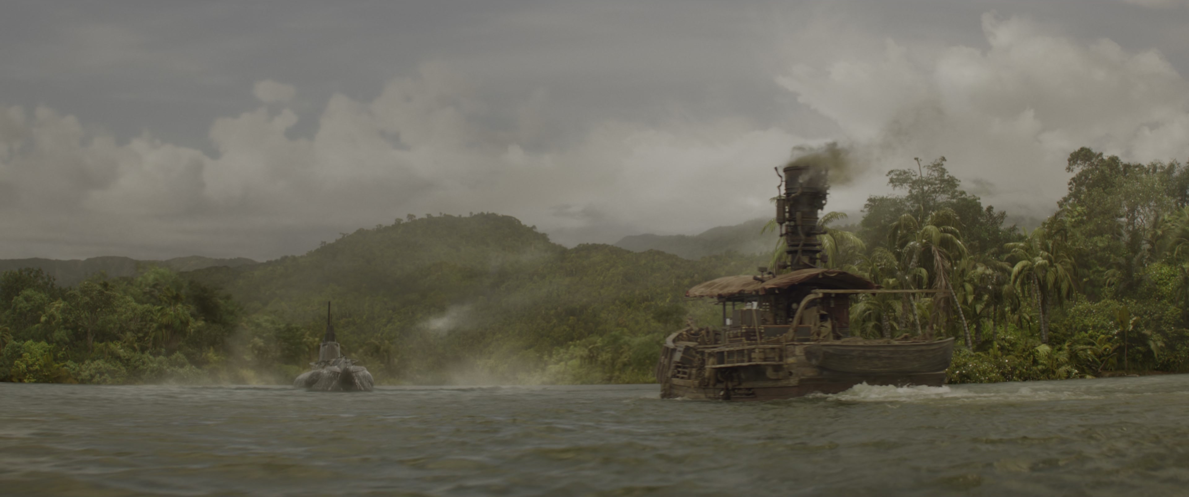 Jungle Cruise (2021), wide, 2.39:1 — film still