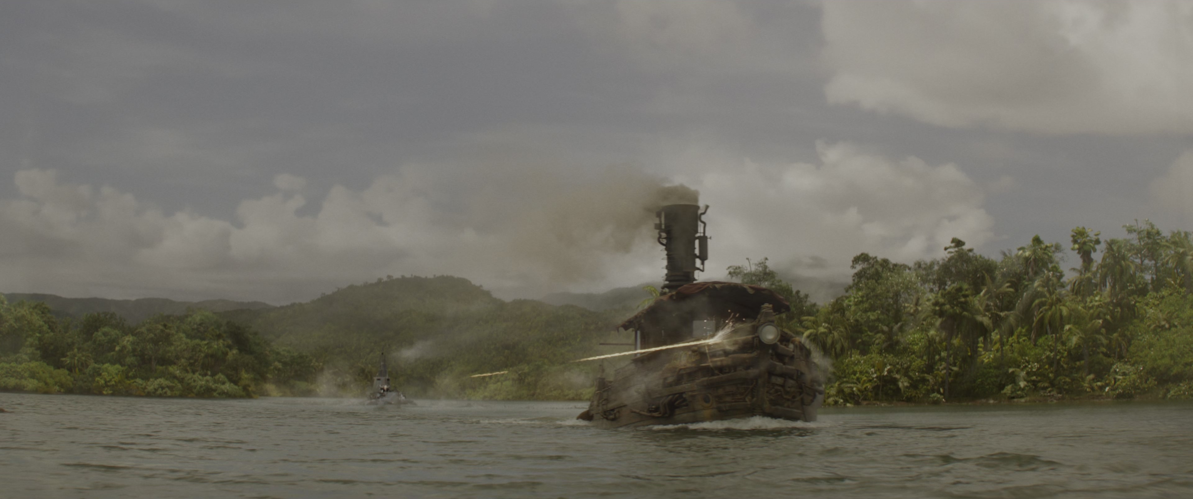 Jungle Cruise (2021), wide, 2.39:1 — film still