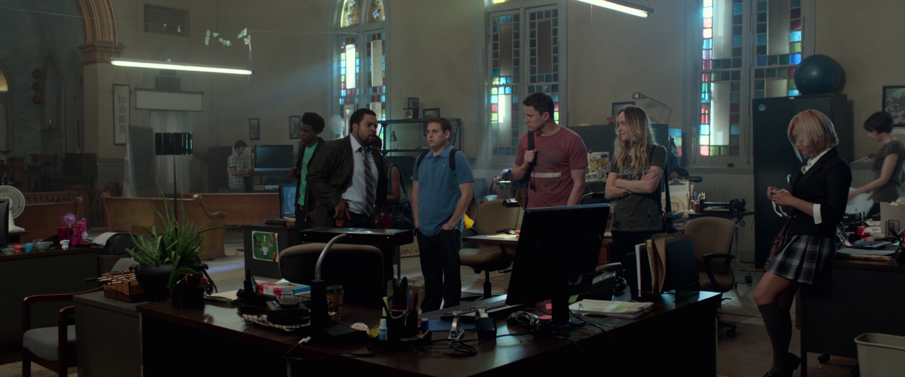 21 Jump Street (2012), wide, 2.40:1 — film still