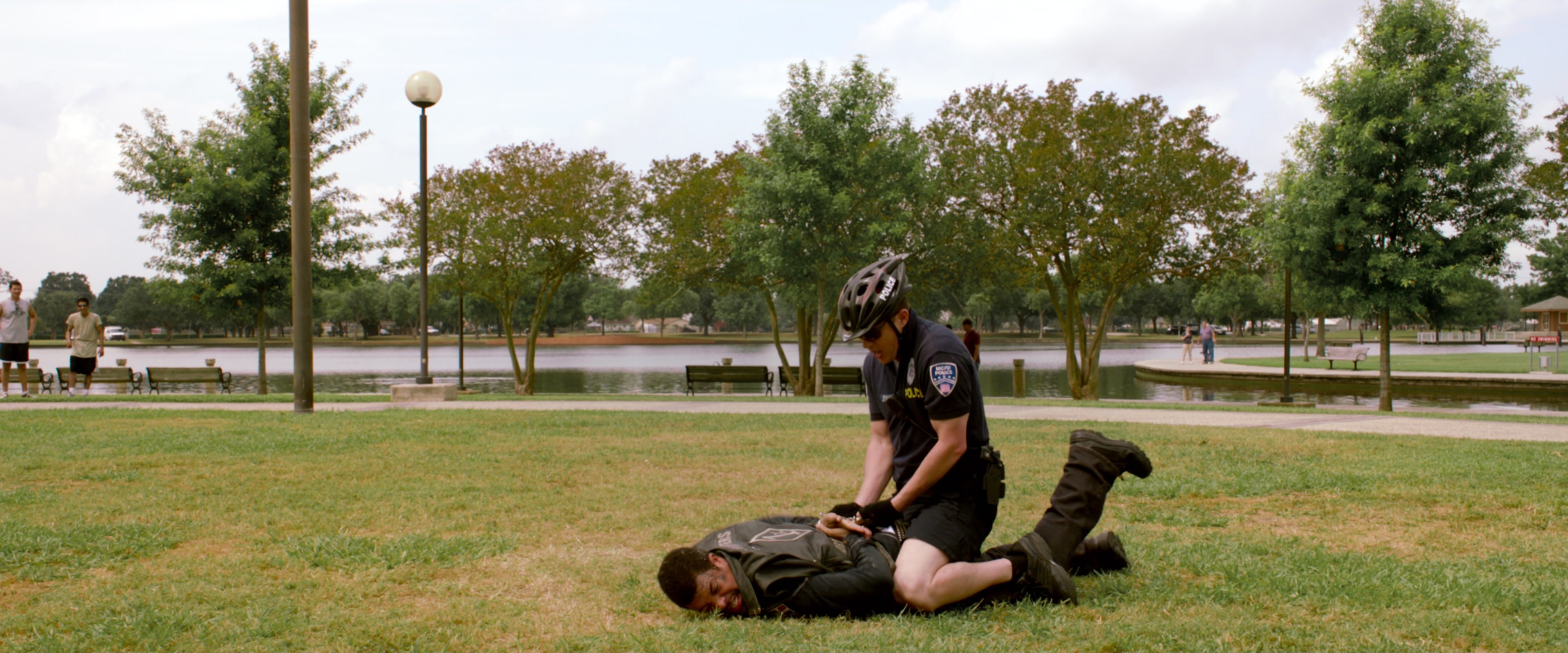 21 Jump Street (2012), wide, 2.40:1 — film still