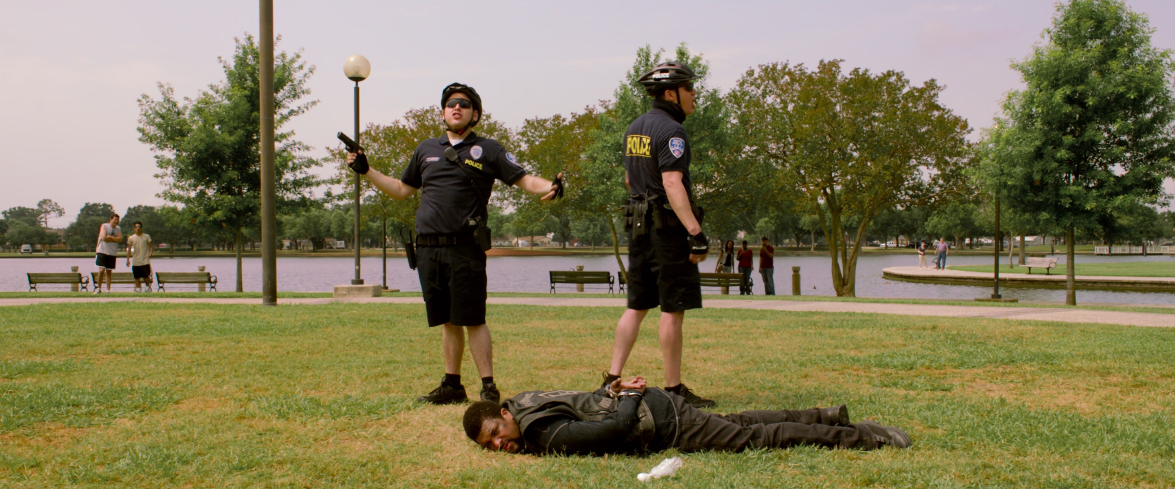 21 Jump Street (2012), wide, 2.40:1 — film still