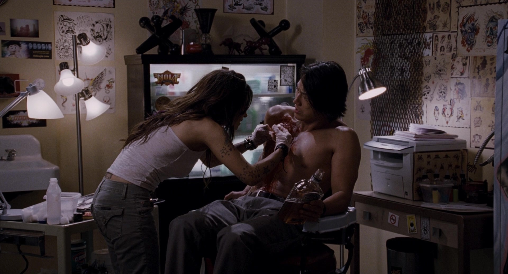 Bullet to the Head (2012), wide, 1.85:1 — film still