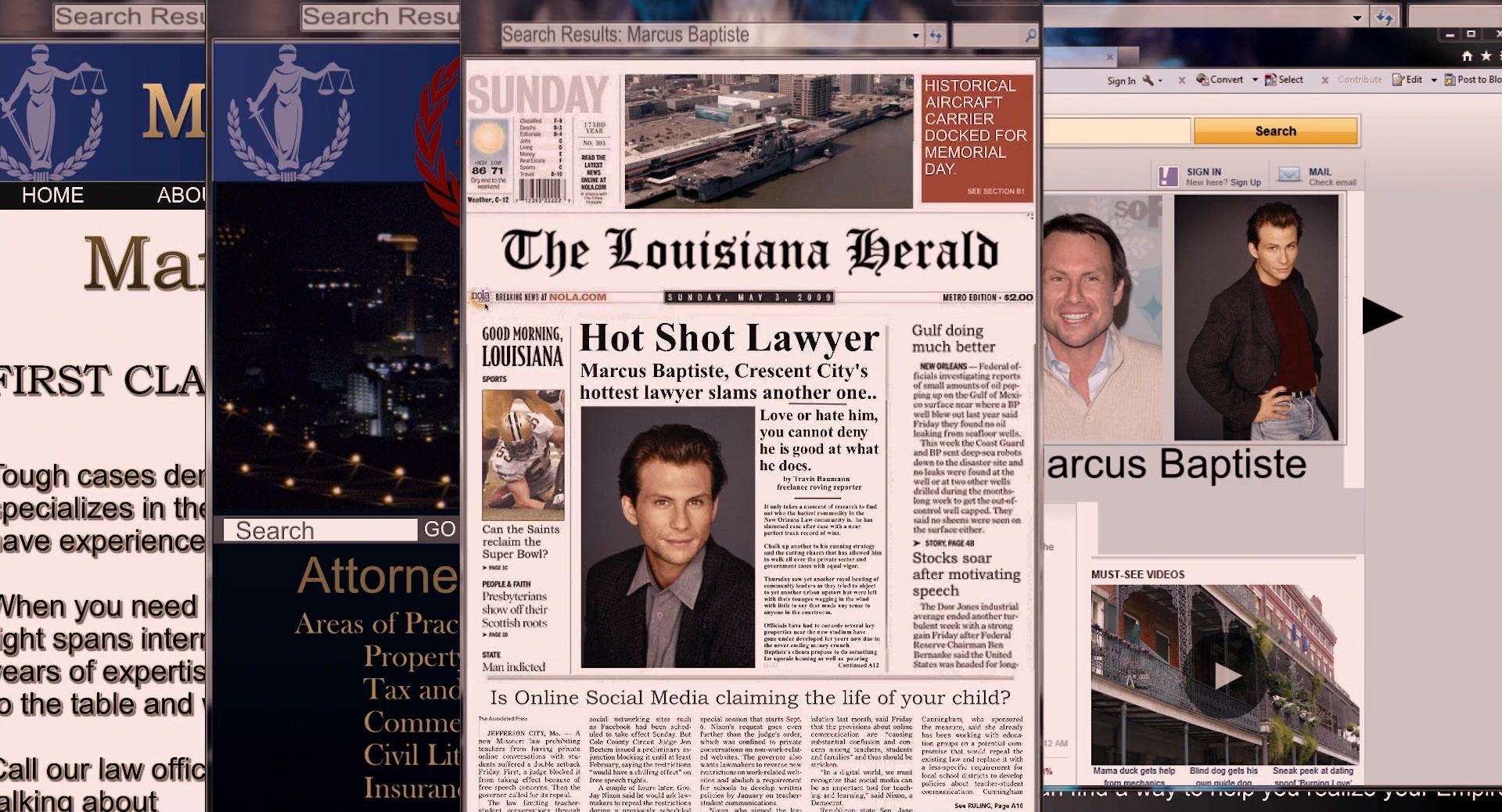 Bullet to the Head (2012), wide, 1.85:1 — film still