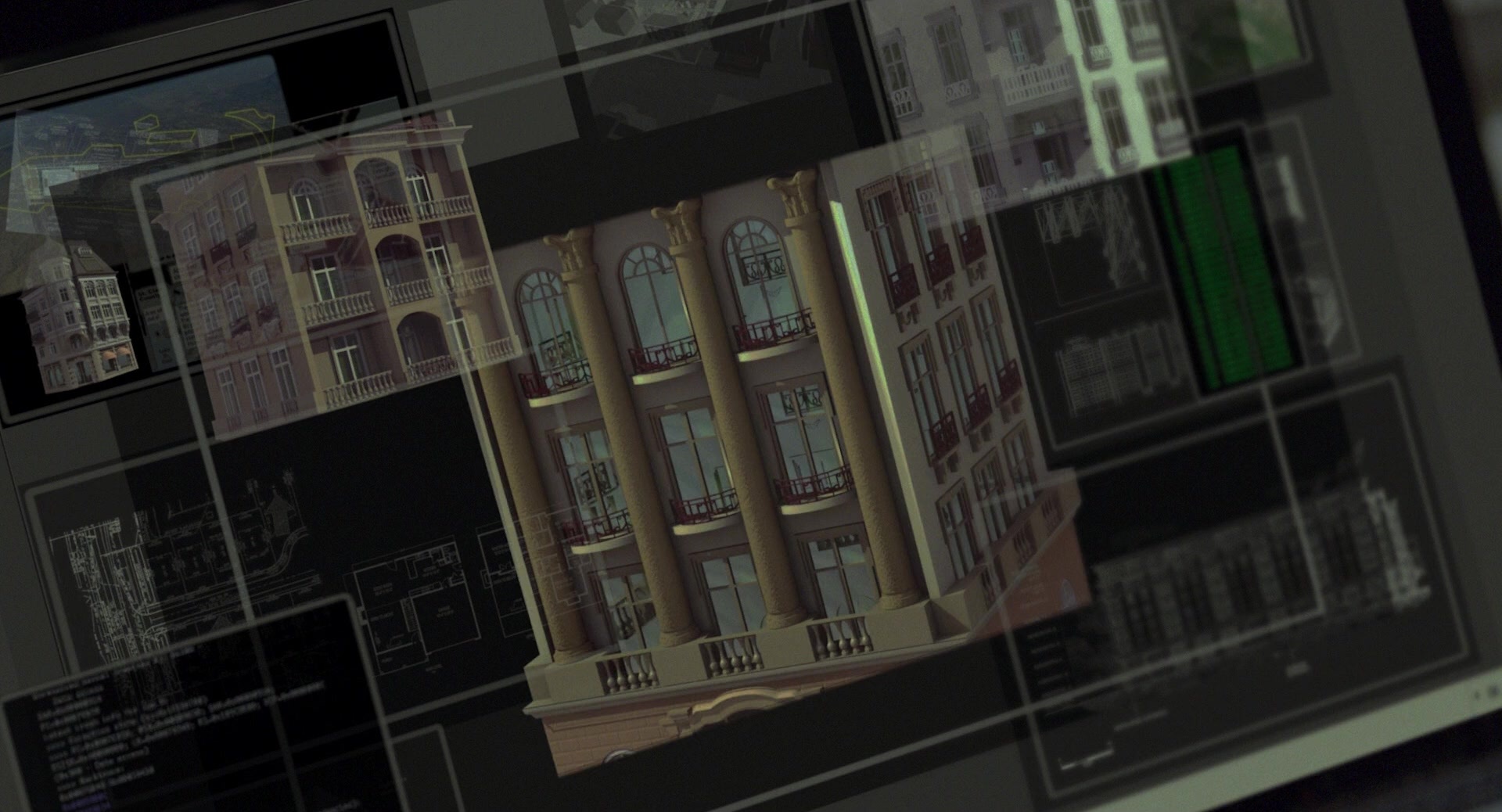 Bullet to the Head (2012), wide, 1.85:1 — film still
