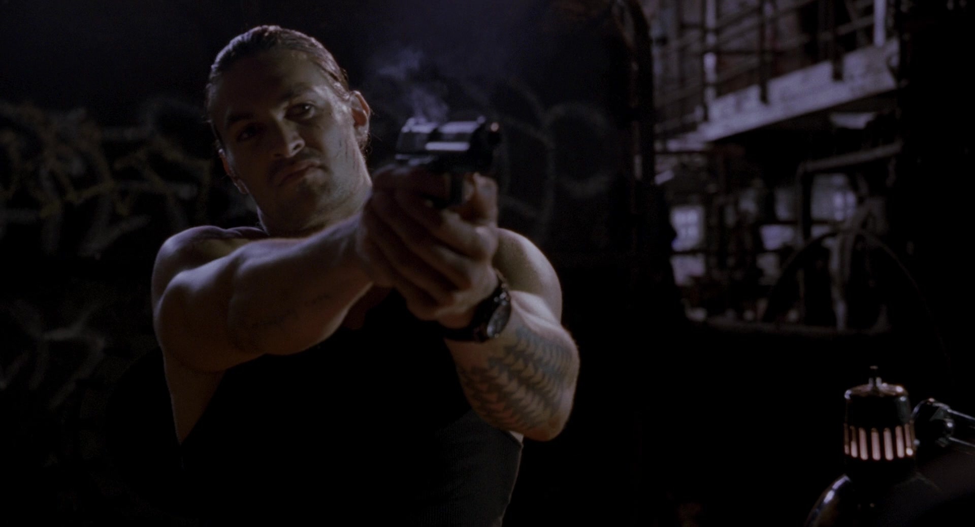 Bullet to the Head (2012), wide, 1.85:1 — film still
