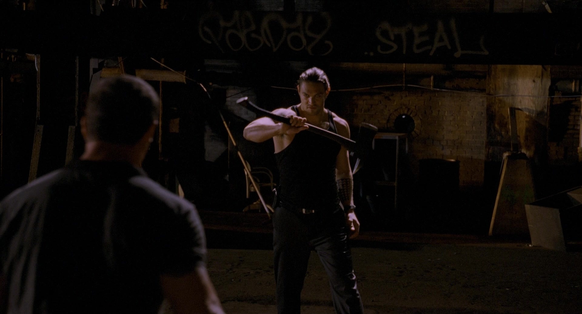 Bullet to the Head (2012), wide, 1.85:1 — film still
