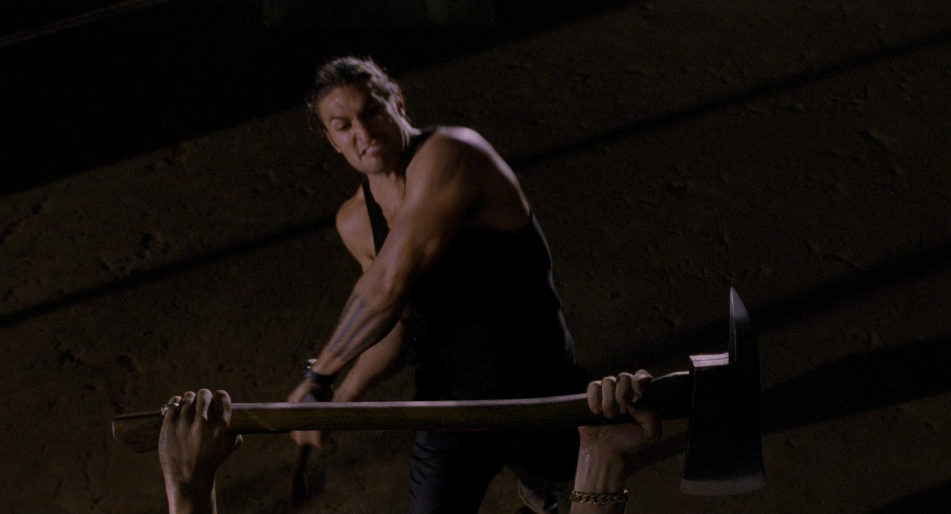 Bullet to the Head (2012), wide, 1.85:1 — film still