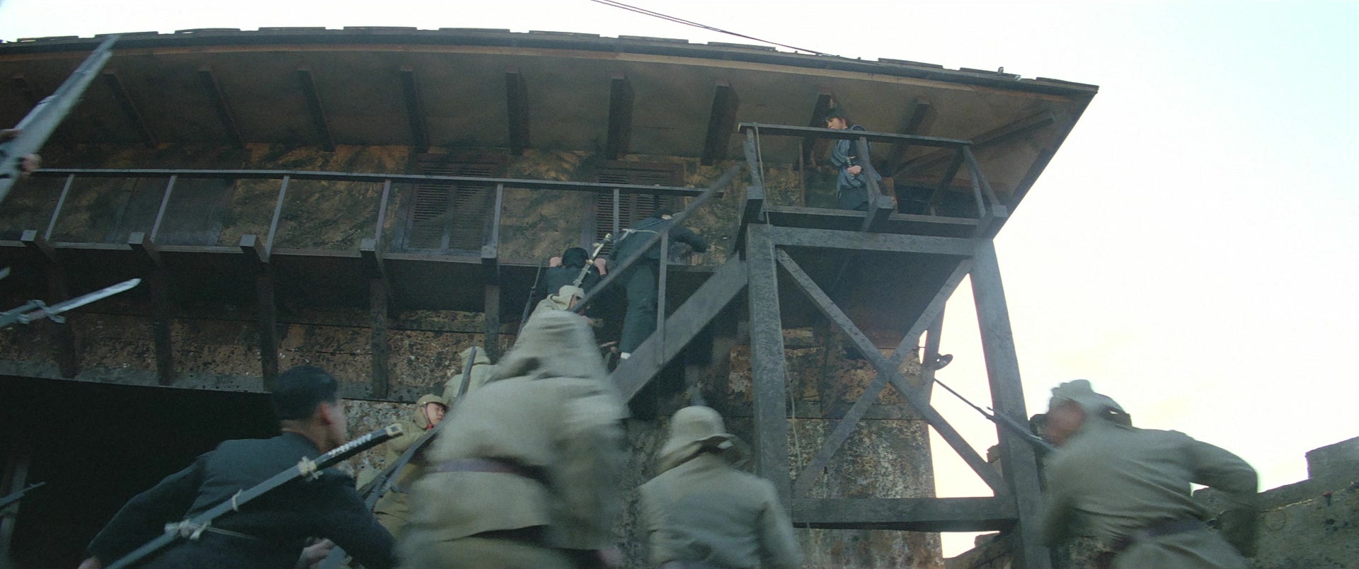 Zhong hua zhan shi (1987), wide, 2.39:1 — film still