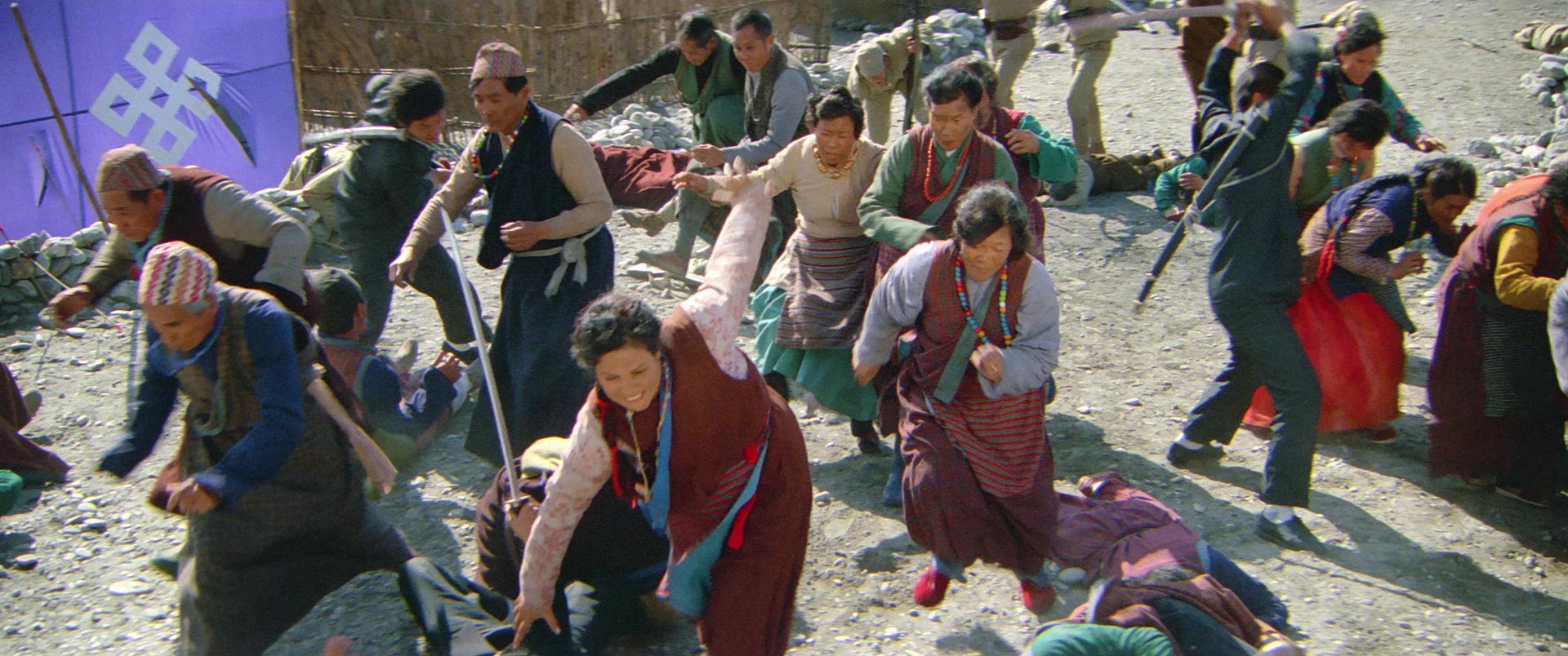 Zhong hua zhan shi (1987), wide, 2.39:1 — film still