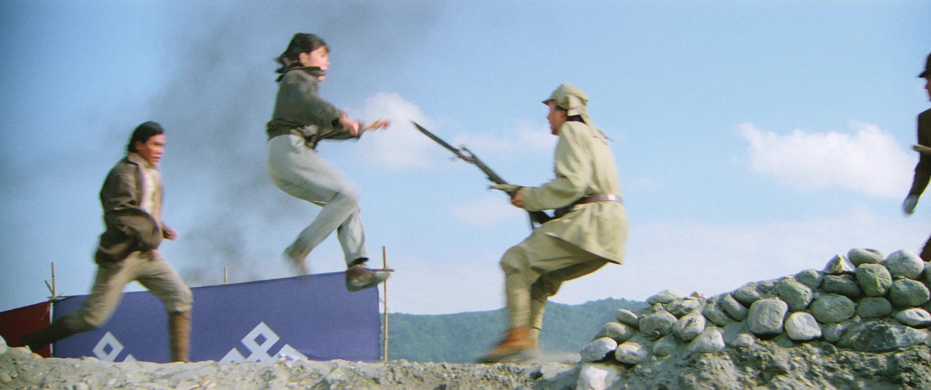 Zhong hua zhan shi (1987), wide, 2.39:1 — film still