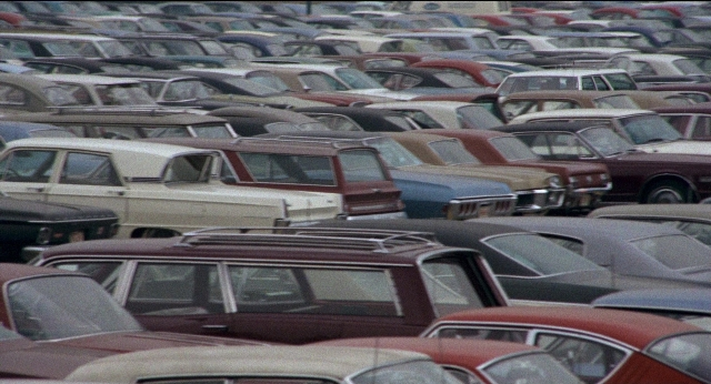 Frame from Medium Cool — car, wheel